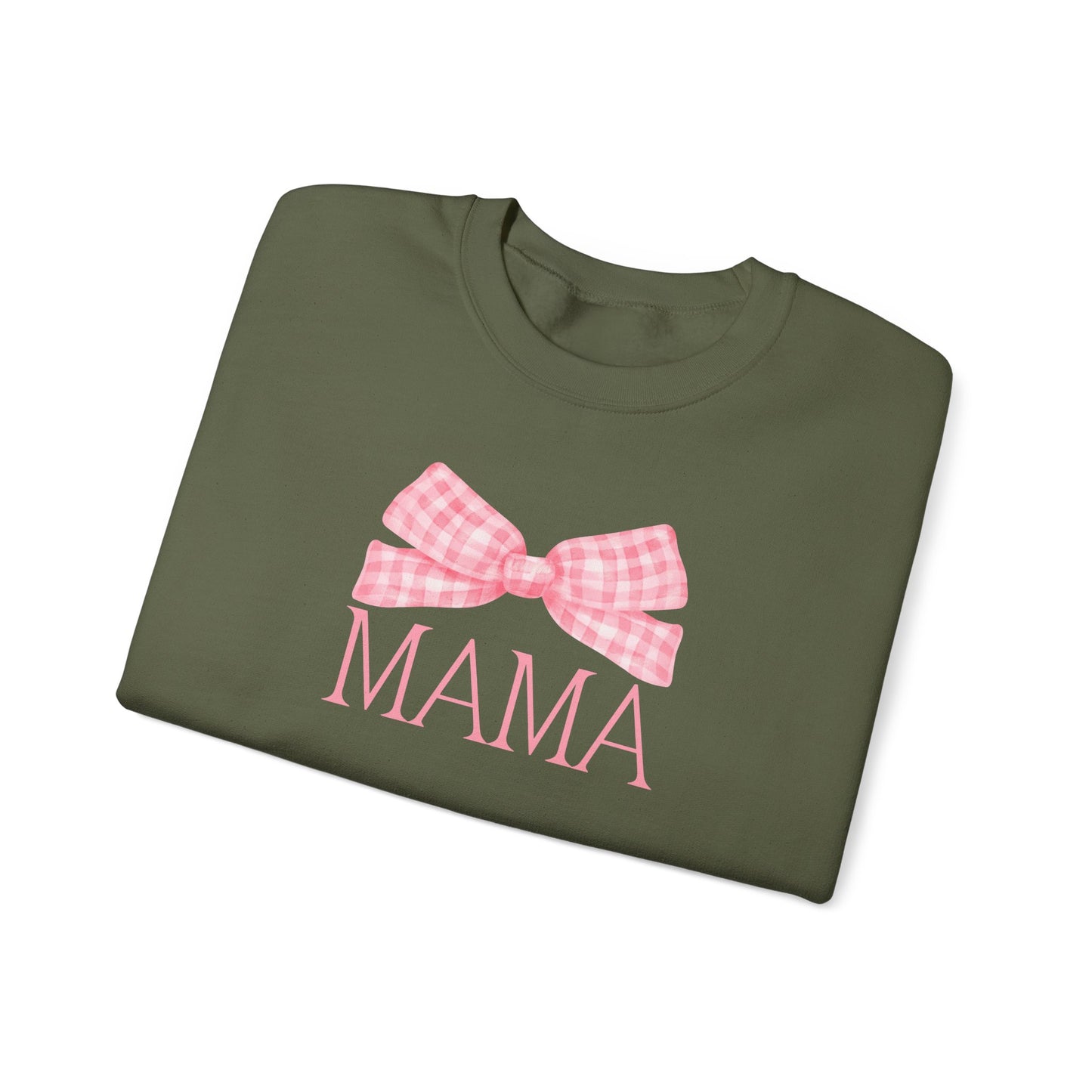 Pink Mama Bow Crewneck Sweatshirt