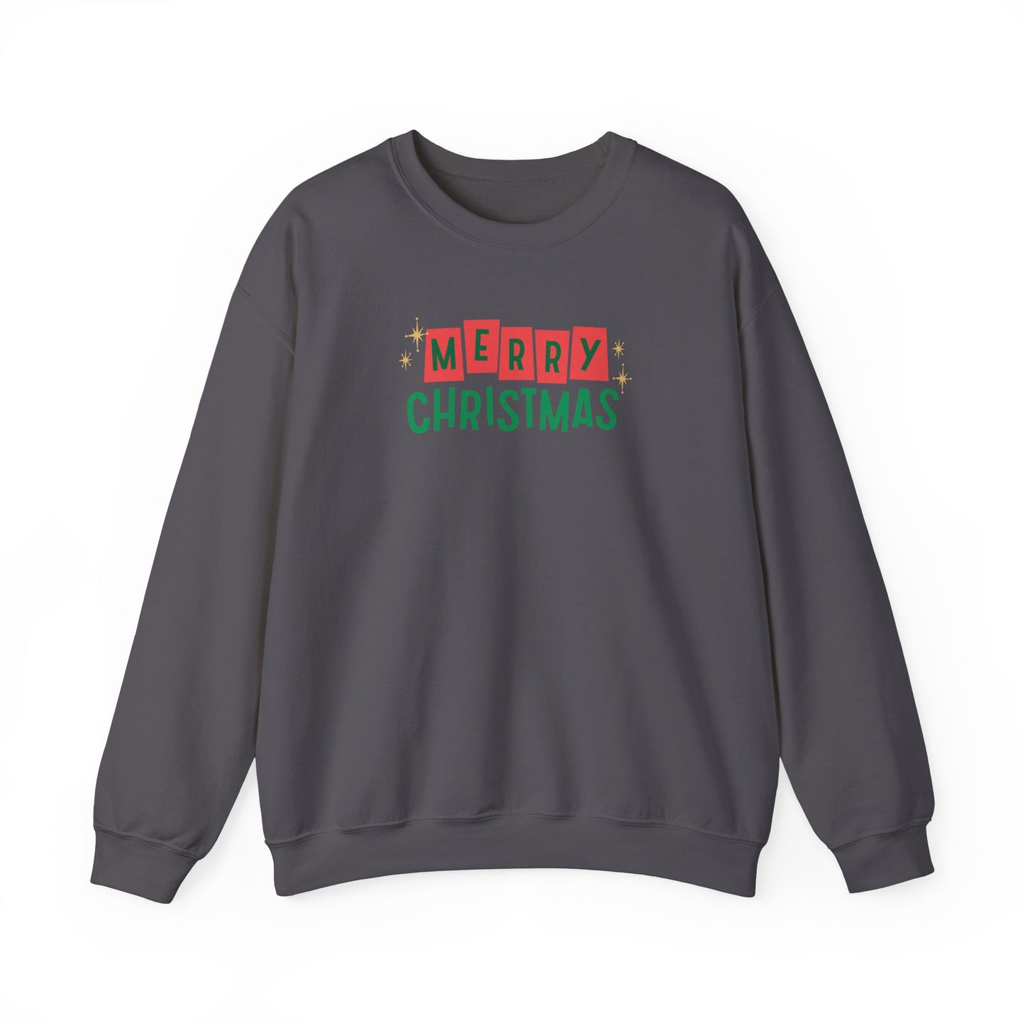 Retro Merry Christmas Unisex Crewneck