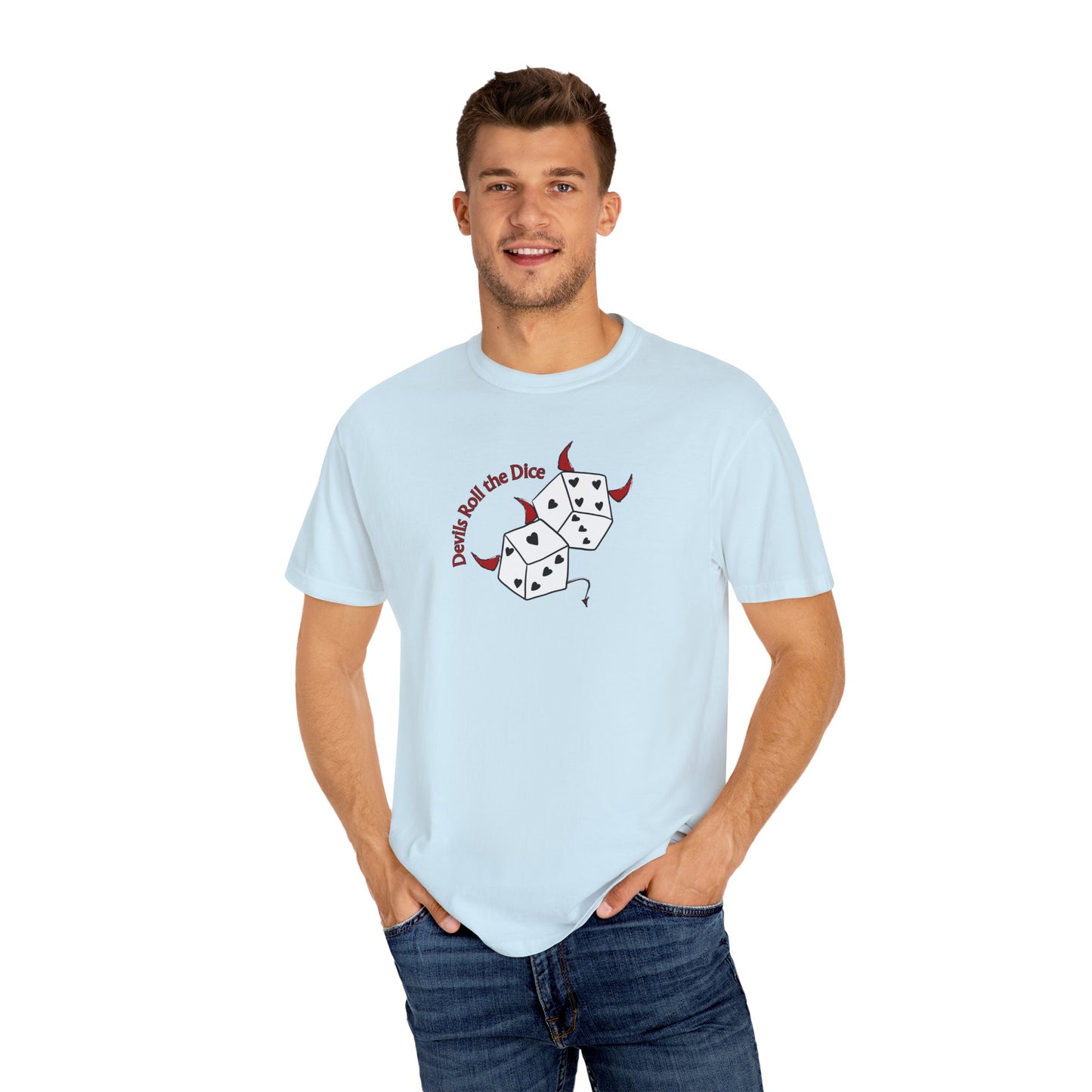 Devils Roll The Dice Comfort Colors Tee