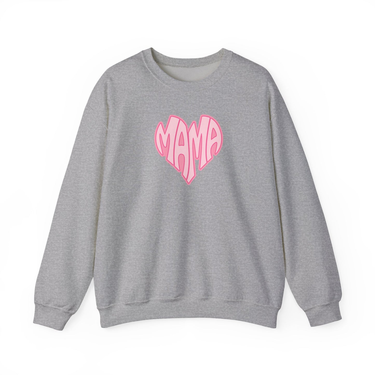 Mama Heart Crewneck Sweatshirt