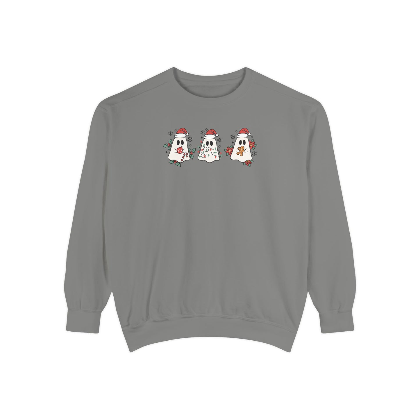 Christmas Ghosties Comfort Colors Sweatshirt