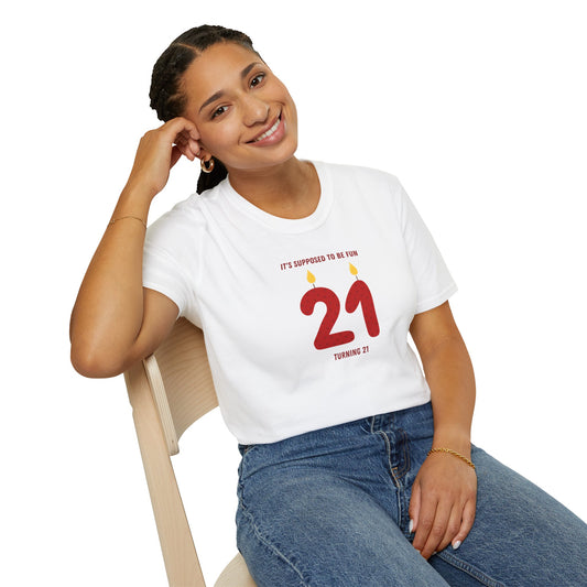 Turning 21 Soft Style Tee