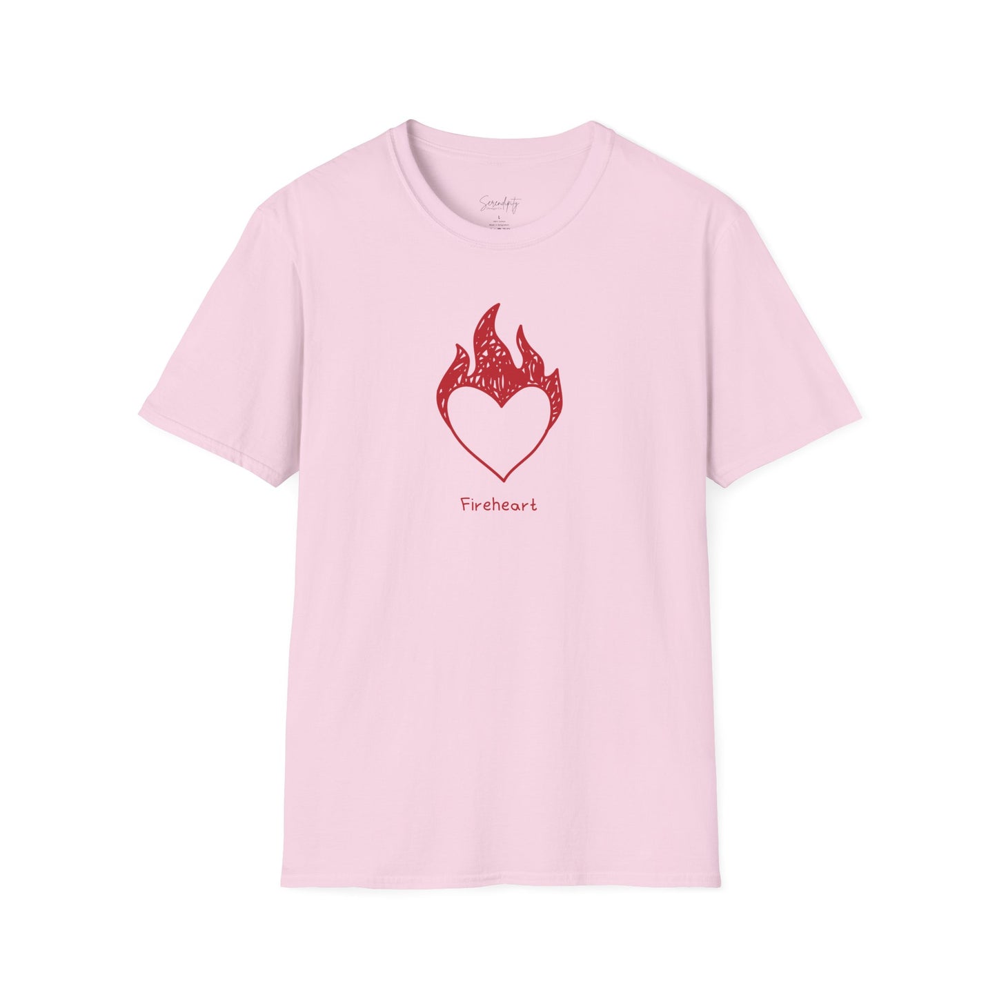 Fireheart Hand-drawn Soft Style Tee