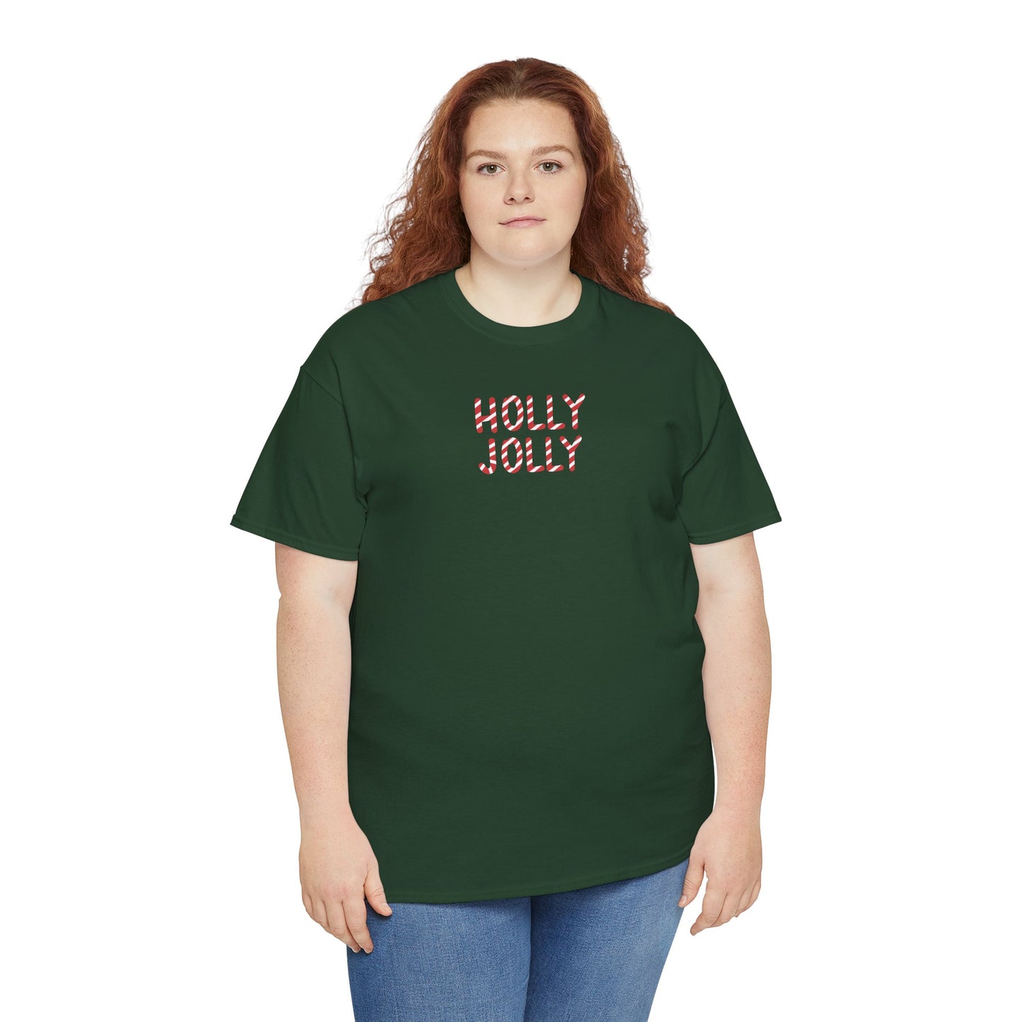 Holly Jolly Candy Cane Unisex Tee