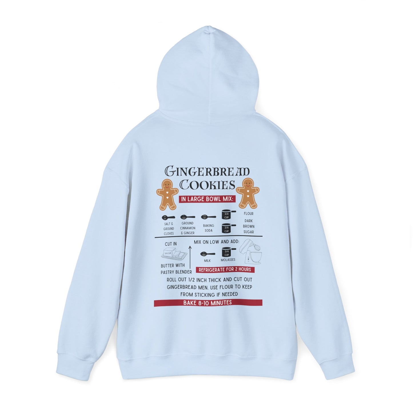 Gingerbread Cookie Recipe Unisex Hoodie