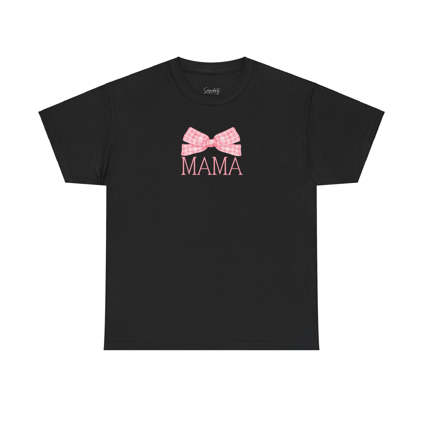 Mama Pink Bow Unisex Tee