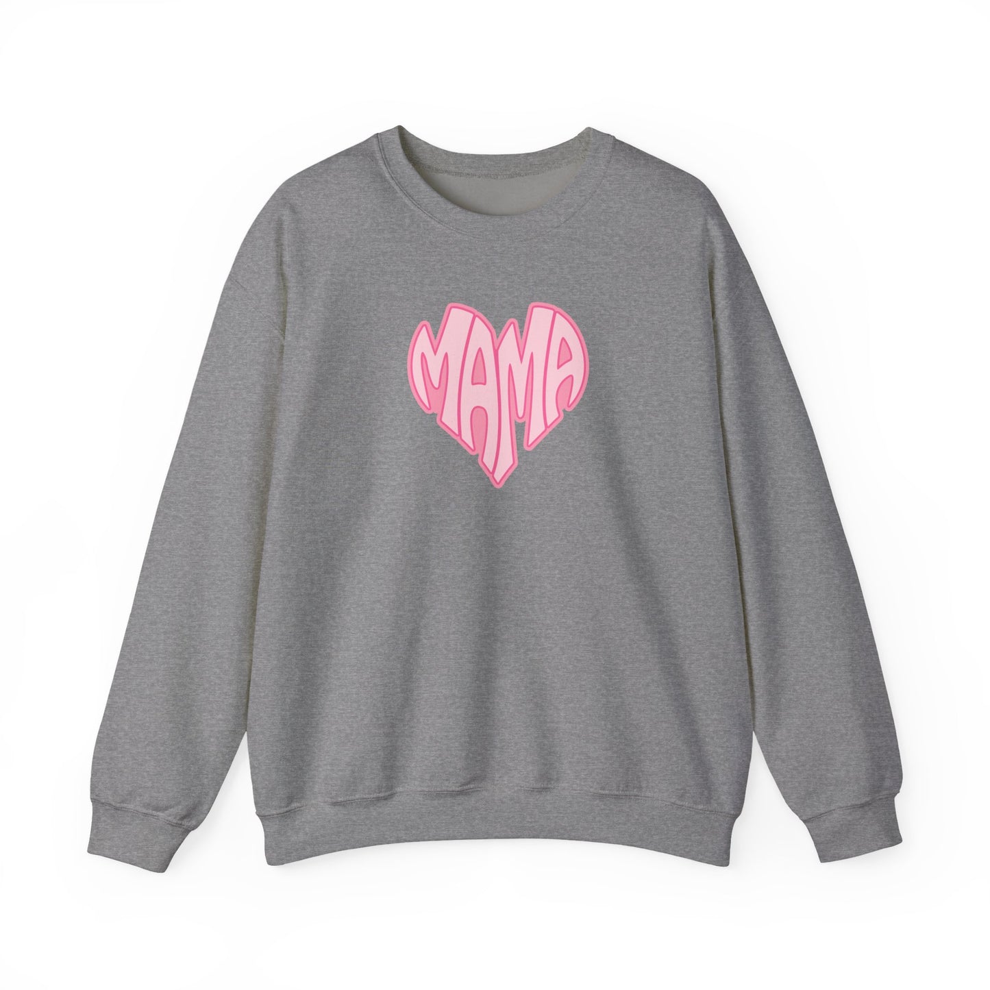Mama Heart Crewneck Sweatshirt