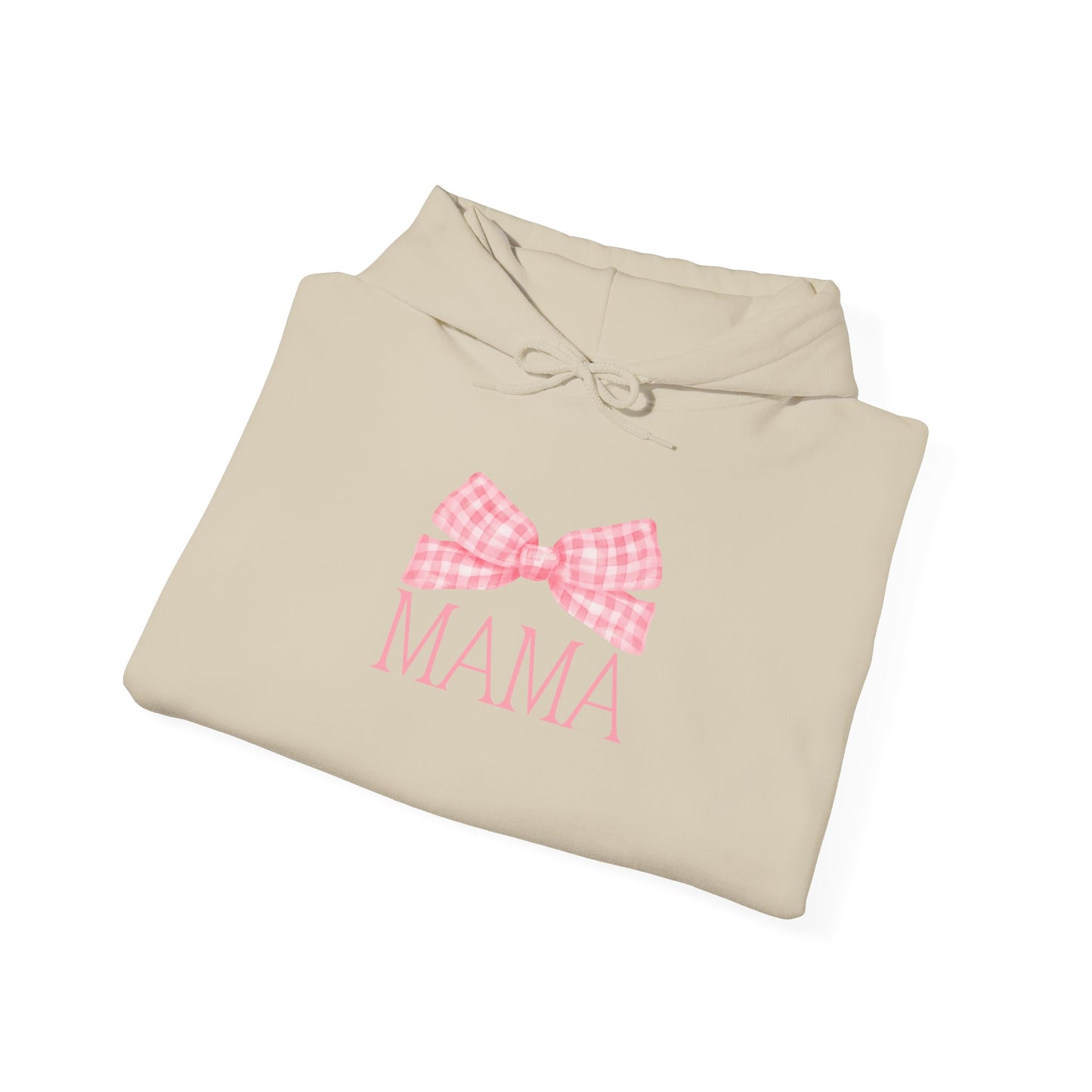 Mama Bow Pink Unisex Hoodie