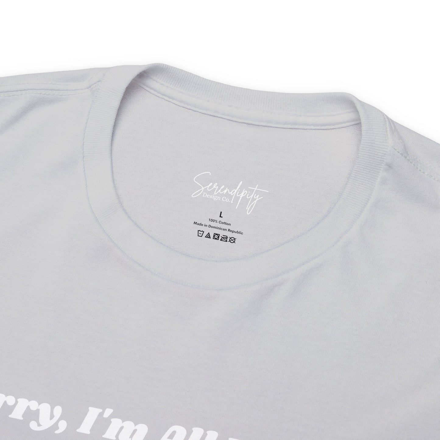 Sorry, I'm All Booked Unisex Tee