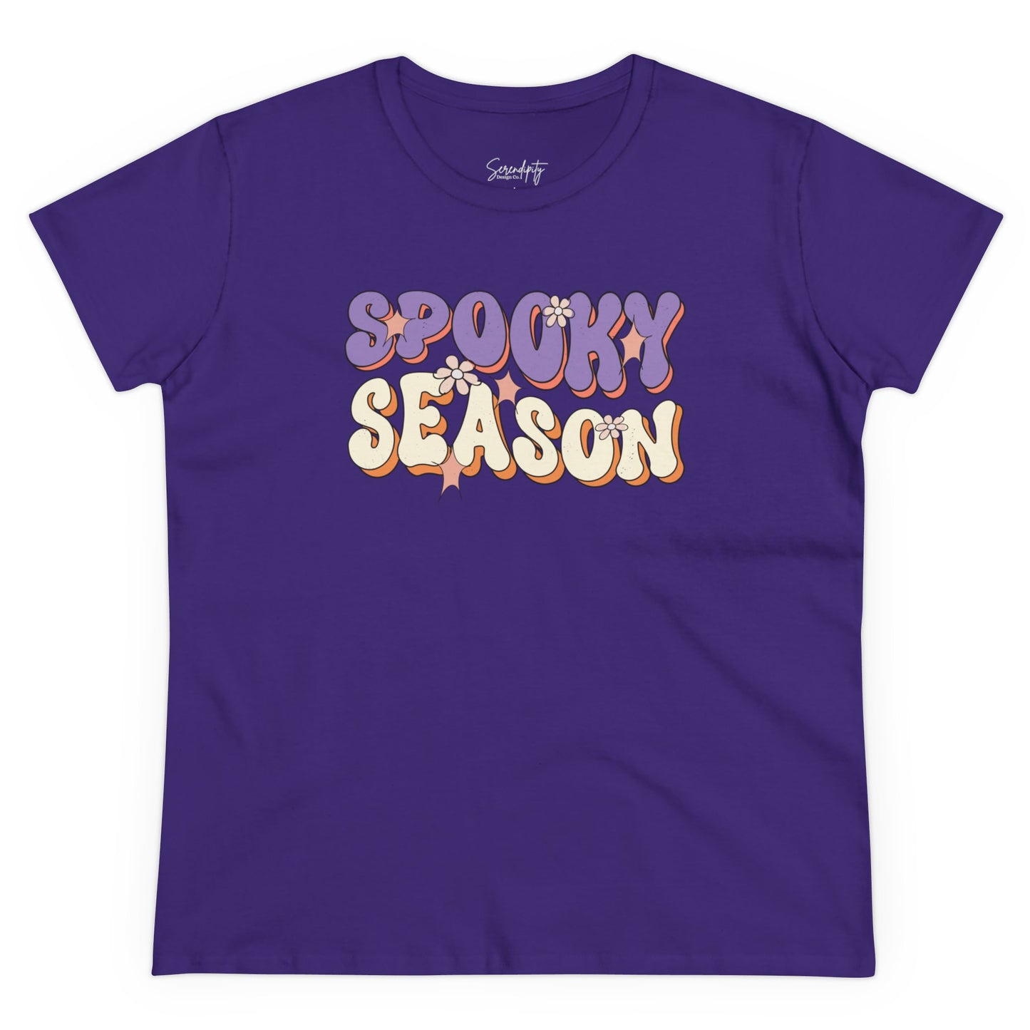 Spooky Season Girly Baby Tee