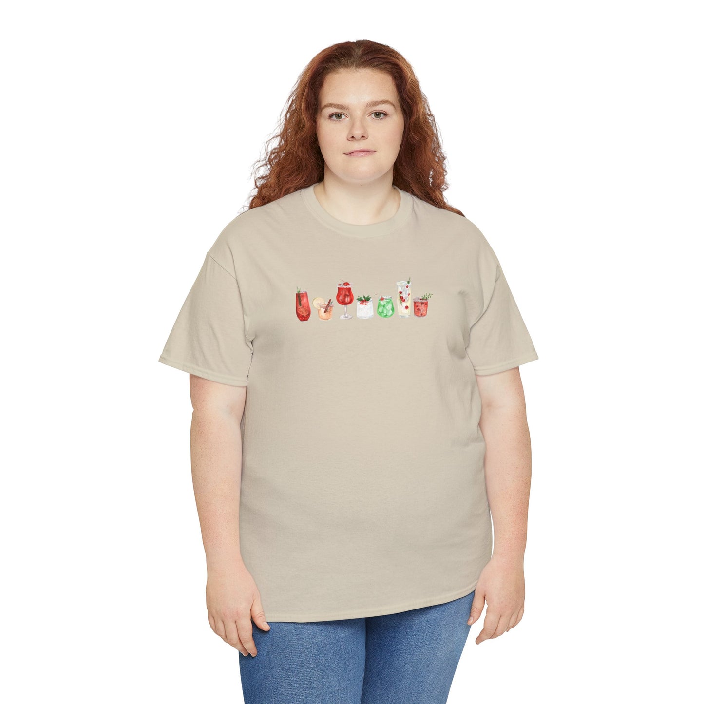 Christmas Cocktails Unisex Tee