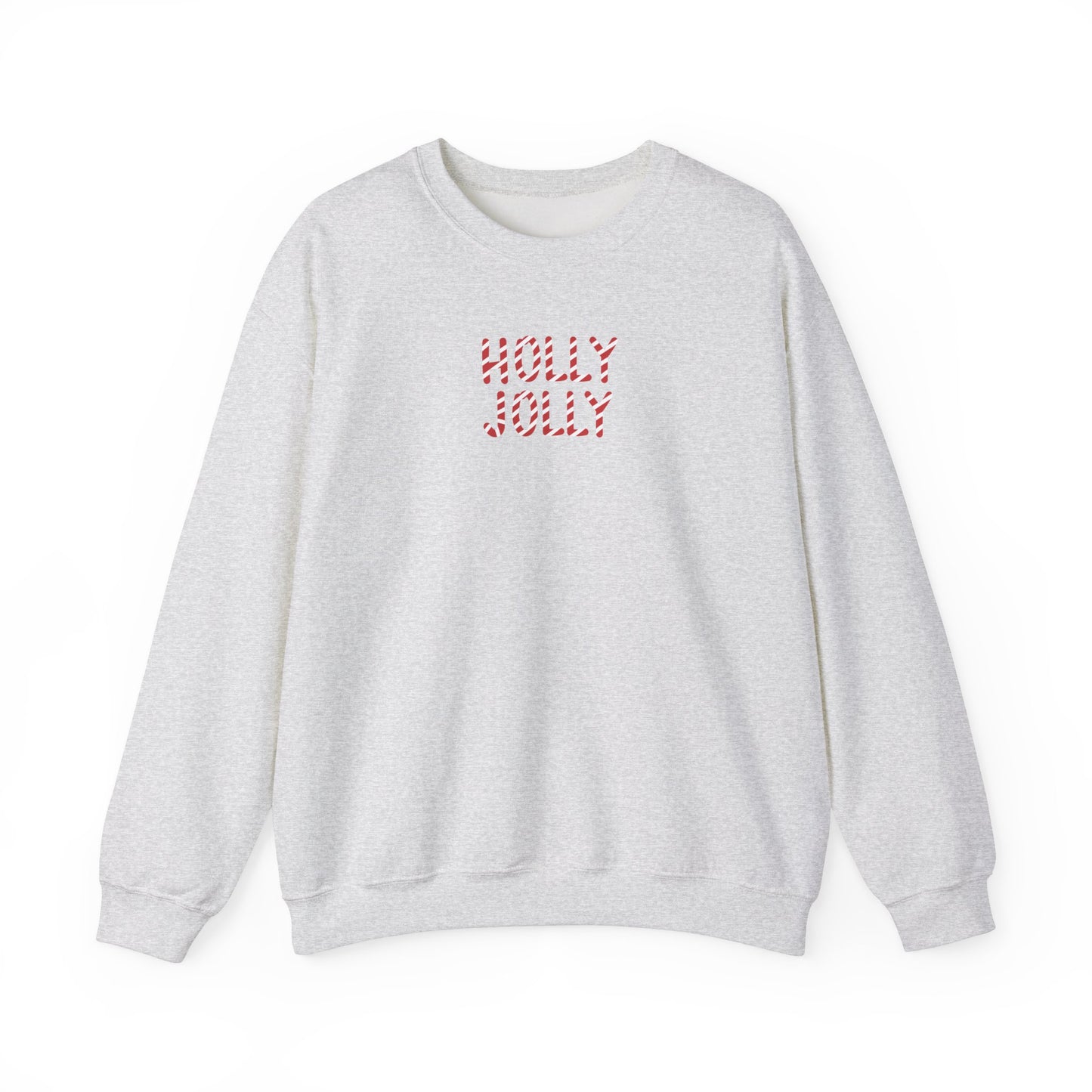 Holly Jolly Candy Cane Unisex Crewneck