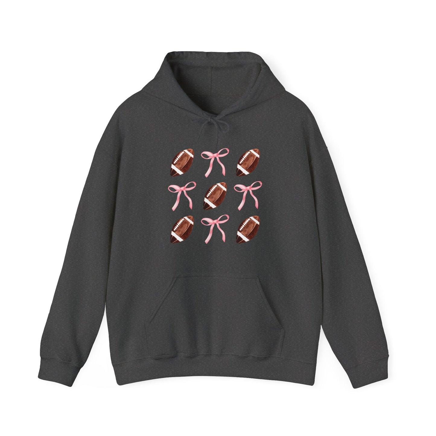 Football Bows Unisex Hoodie