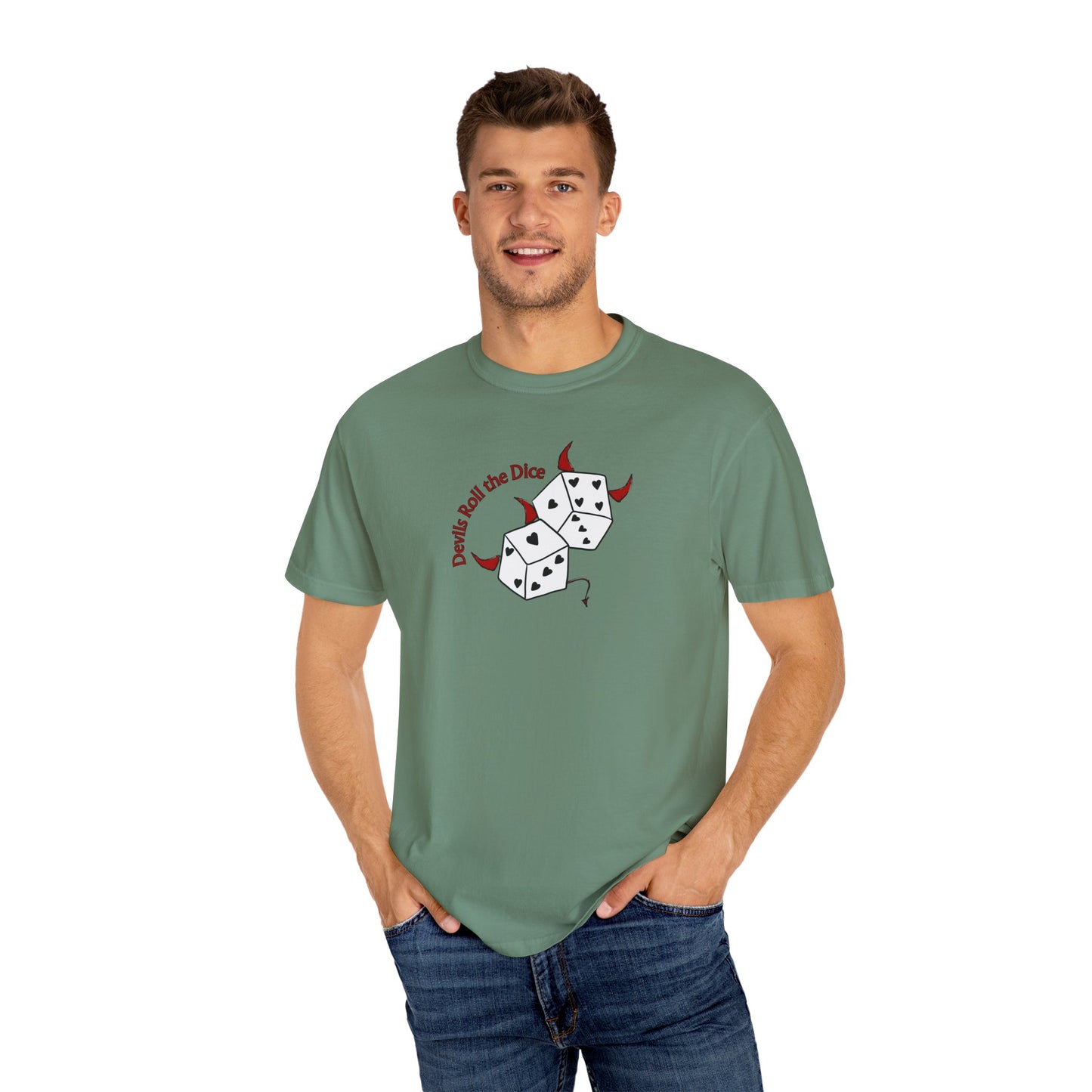 Devils Roll The Dice Comfort Colors Tee