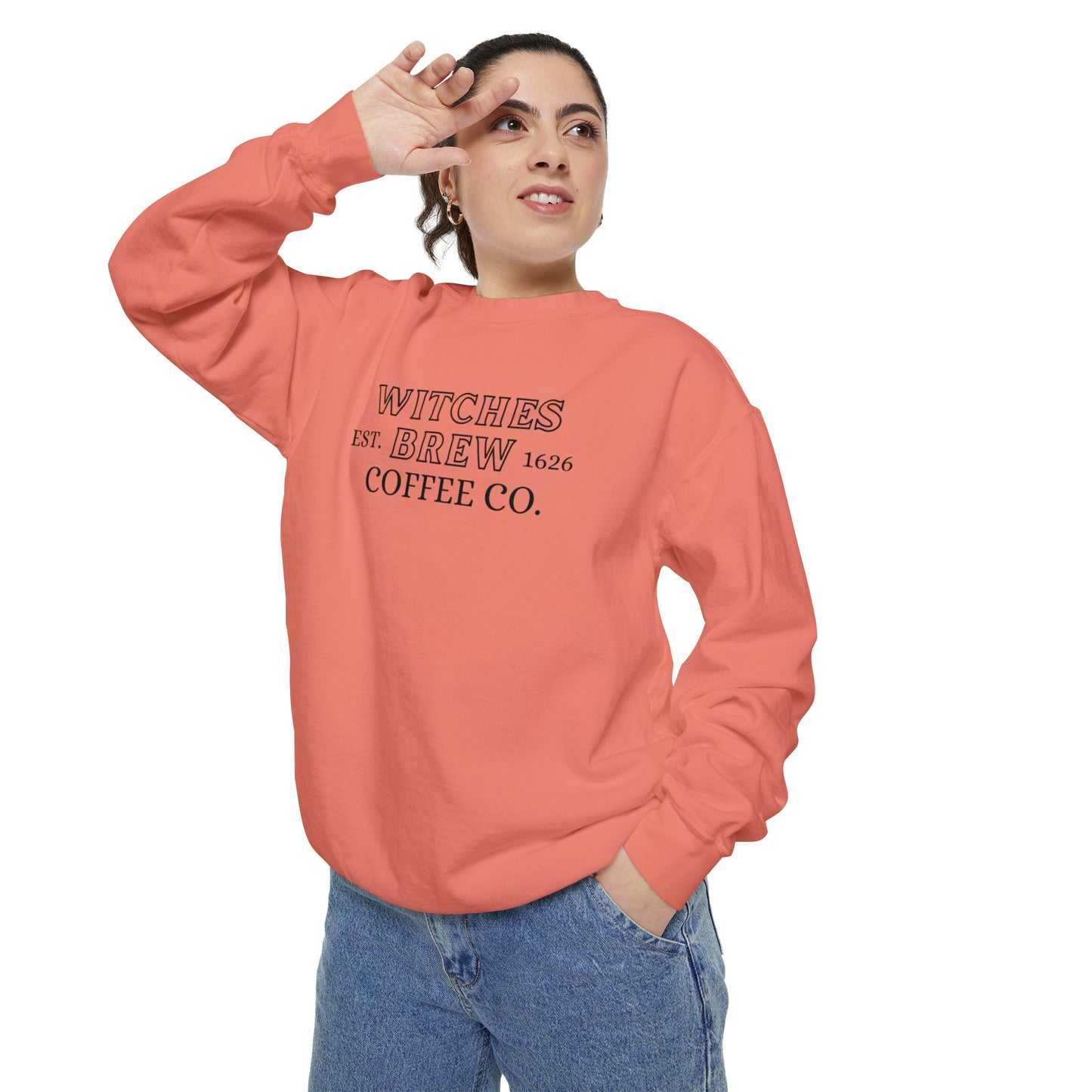 Witches Brew Coffee Co Comfort Colors Sweatshirt