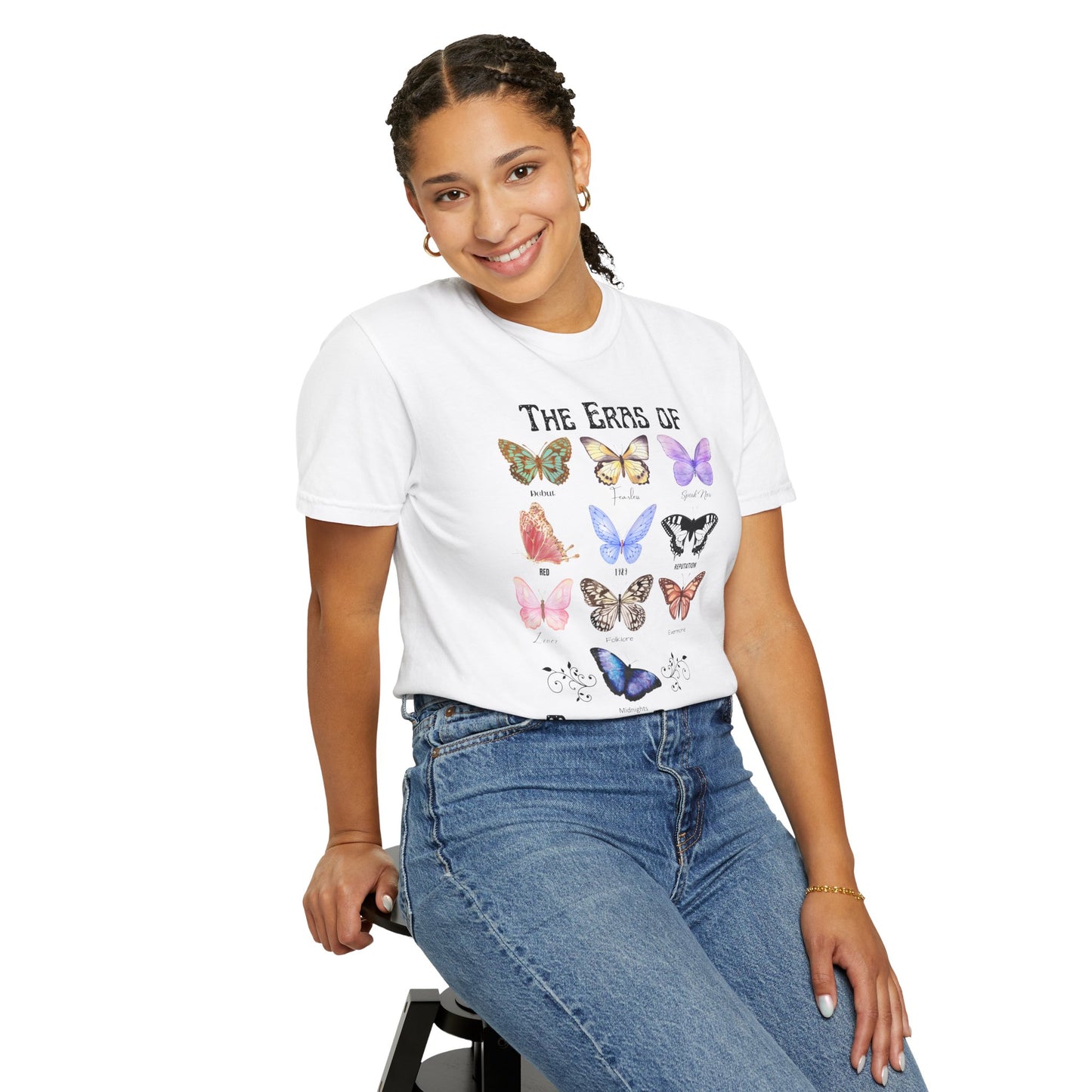 Butterfly Eras Comfort Colors Tee