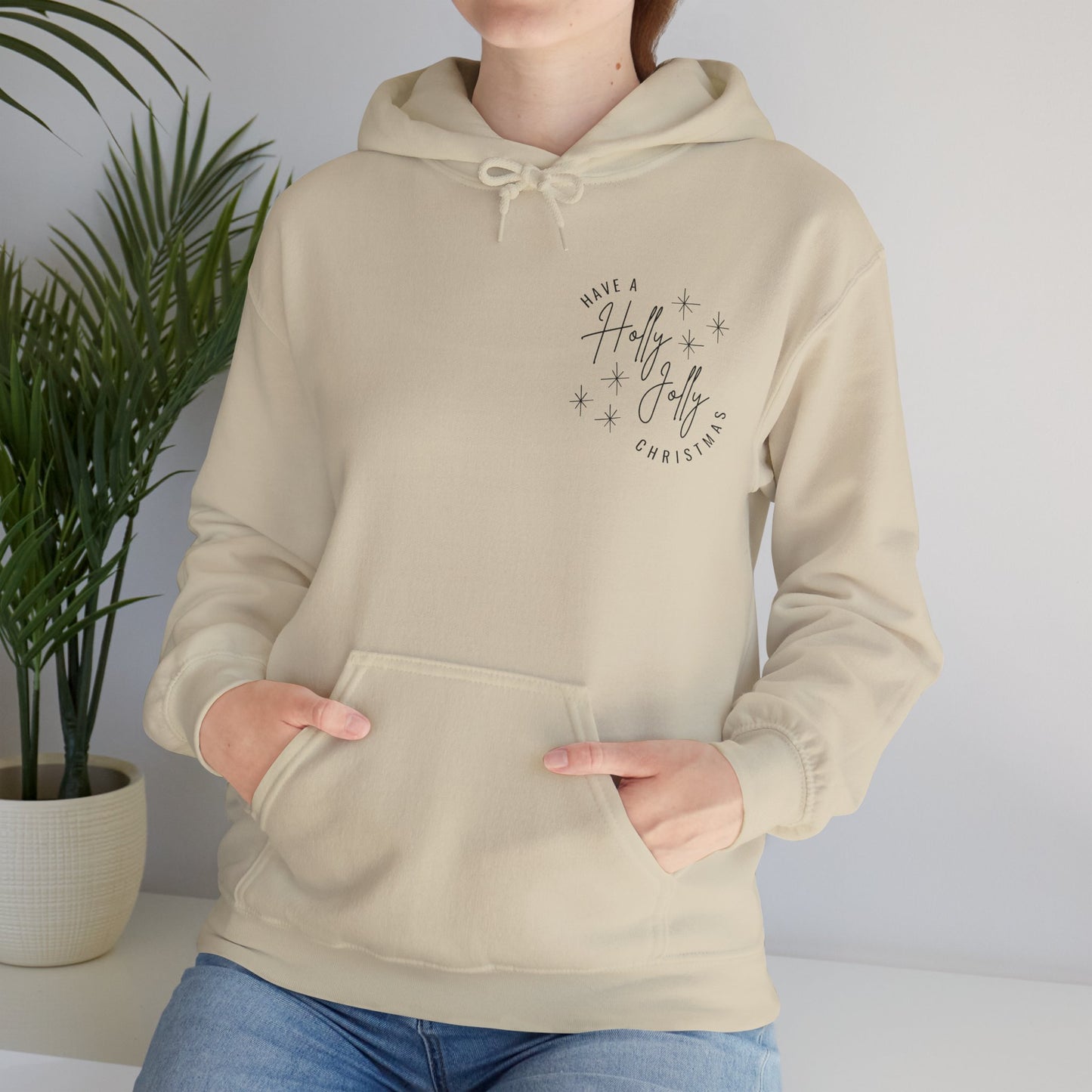 Holly Jolly Christmas Unisex Hoodie