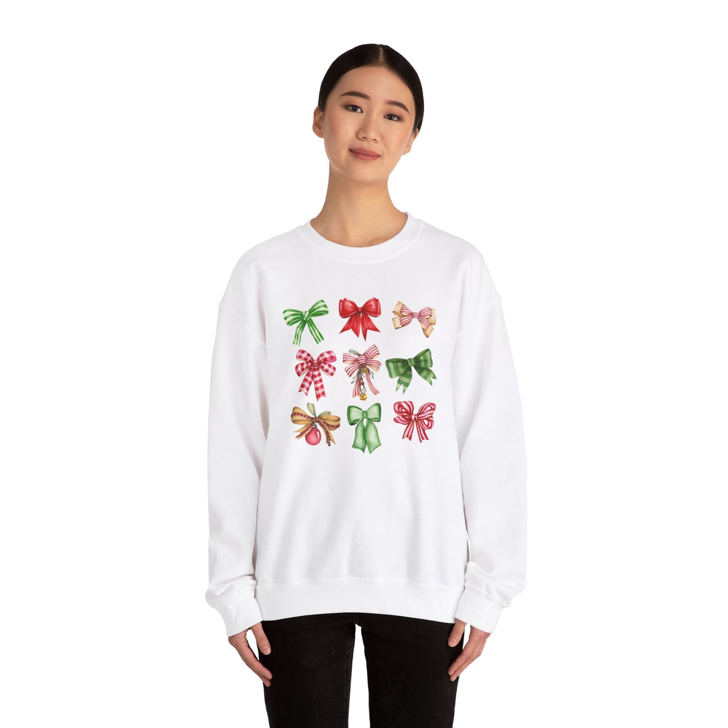 Christmas Bows Unisex Crewneck