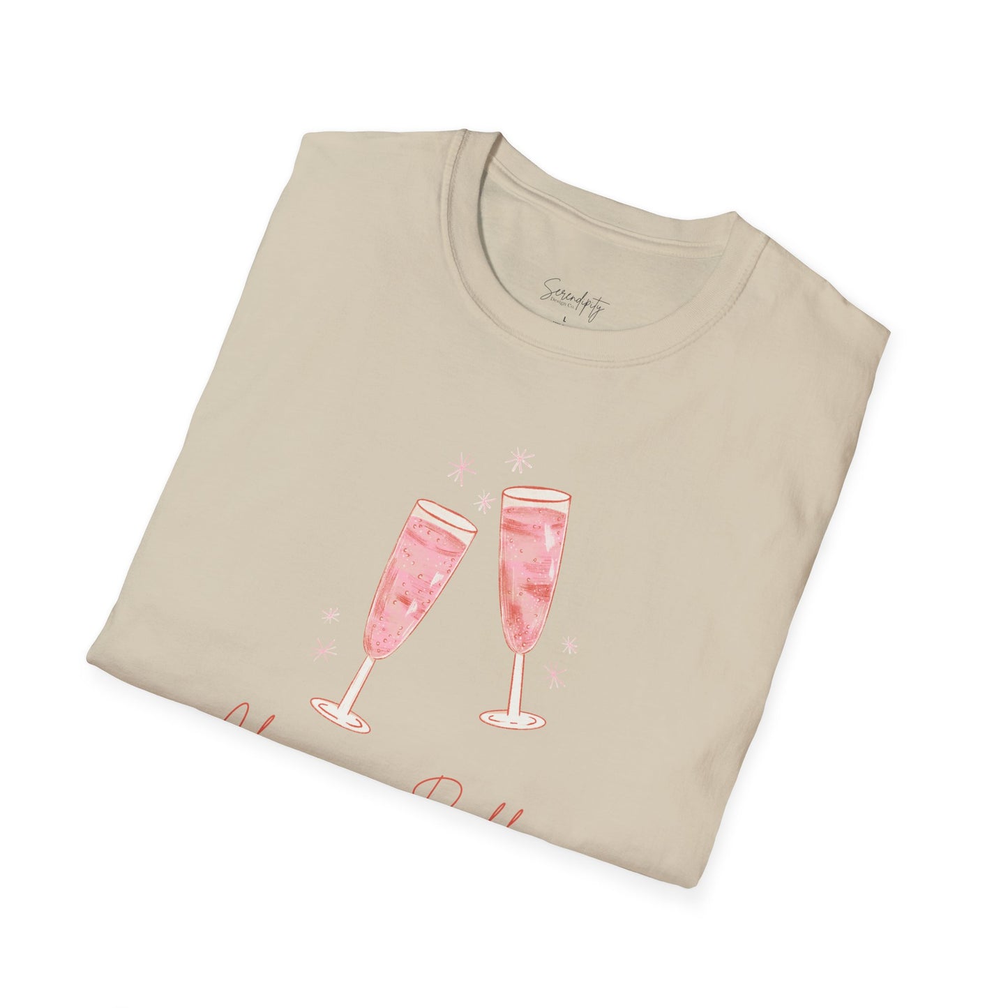 Champagne Problems Soft Style Tee