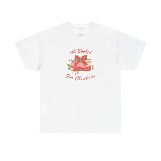 All Booked For Christmas Unisex Tee