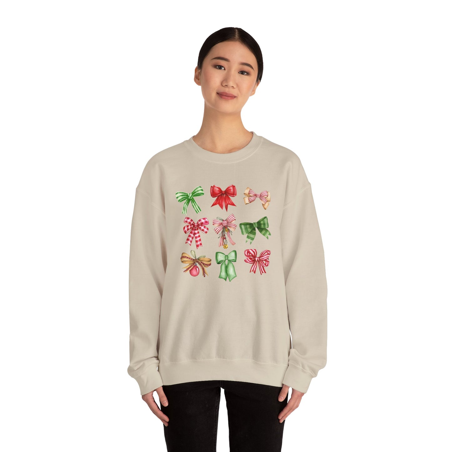 Christmas Bows Unisex Crewneck