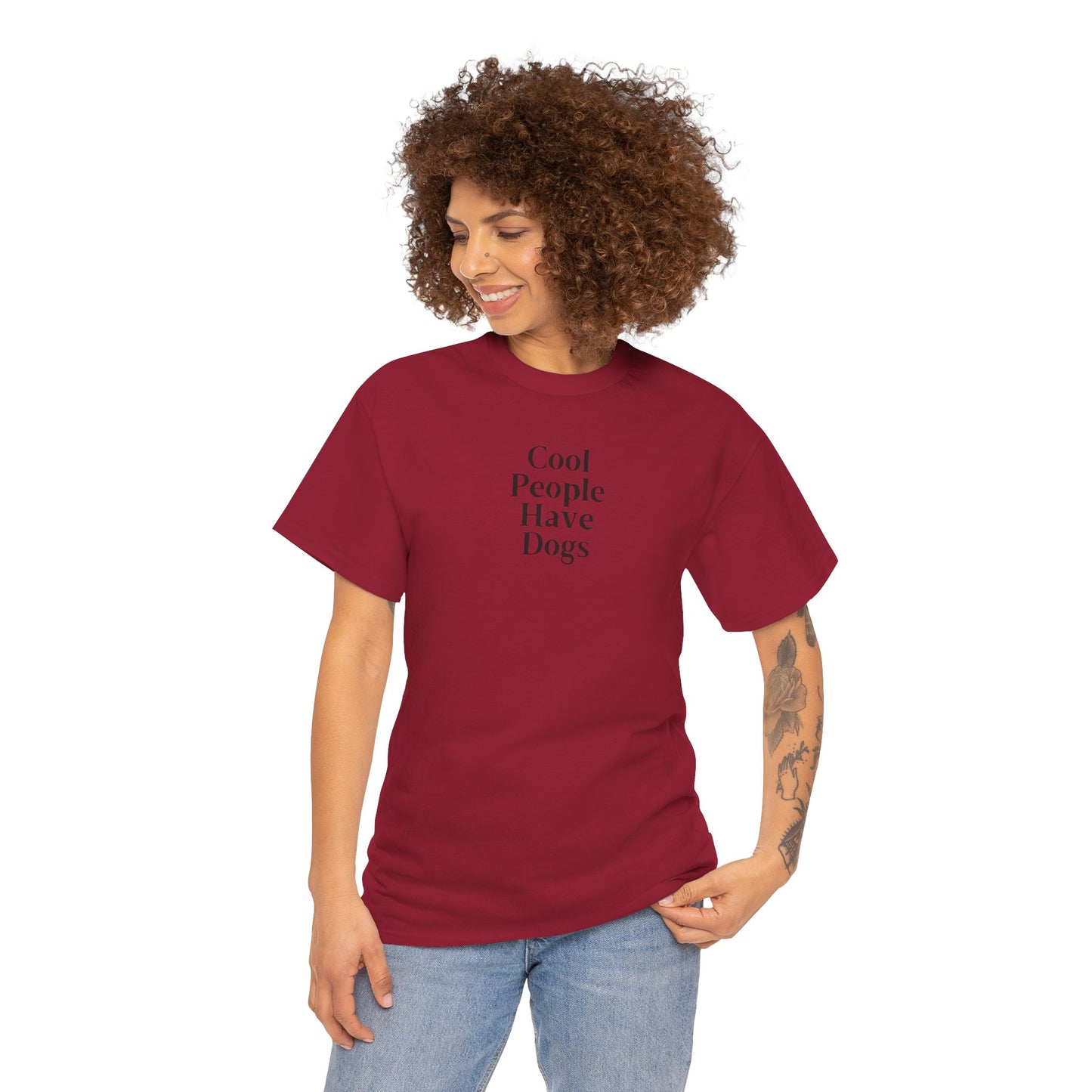 Cool People Have Dogs Unisex Tee