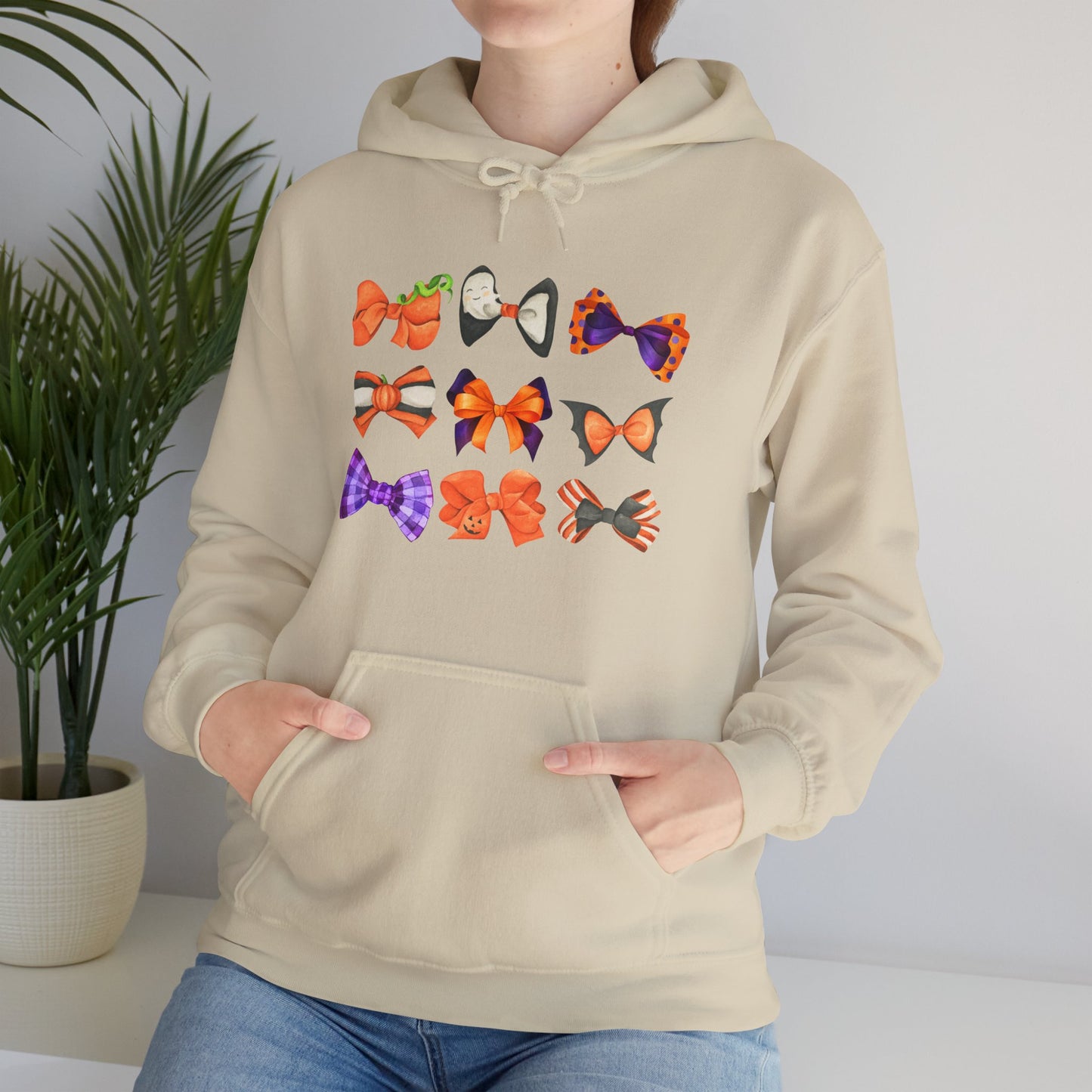 Halloween Bows Unisex Hoodie