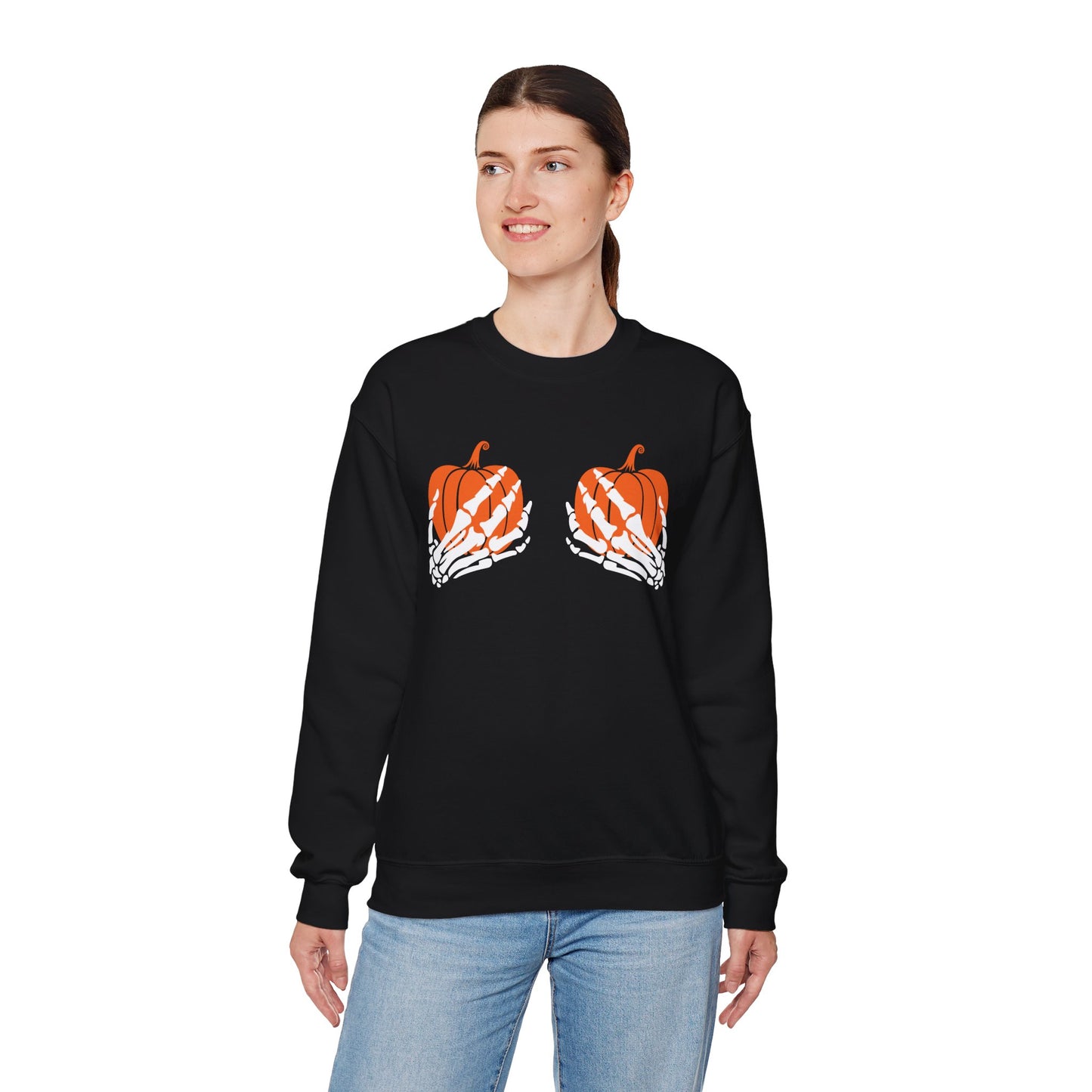 Pumpkin Grab Unisex Crewneck