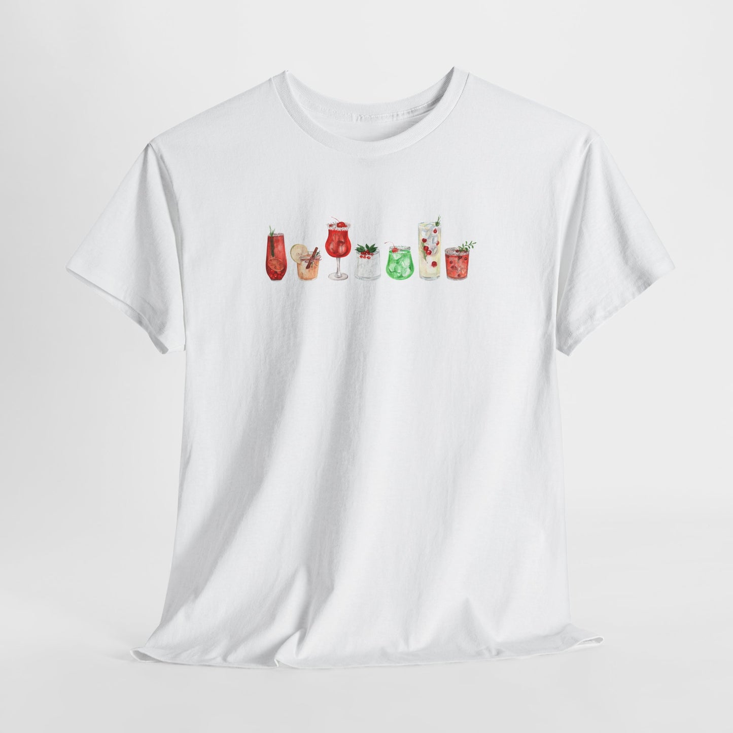 Christmas Cocktails Unisex Tee