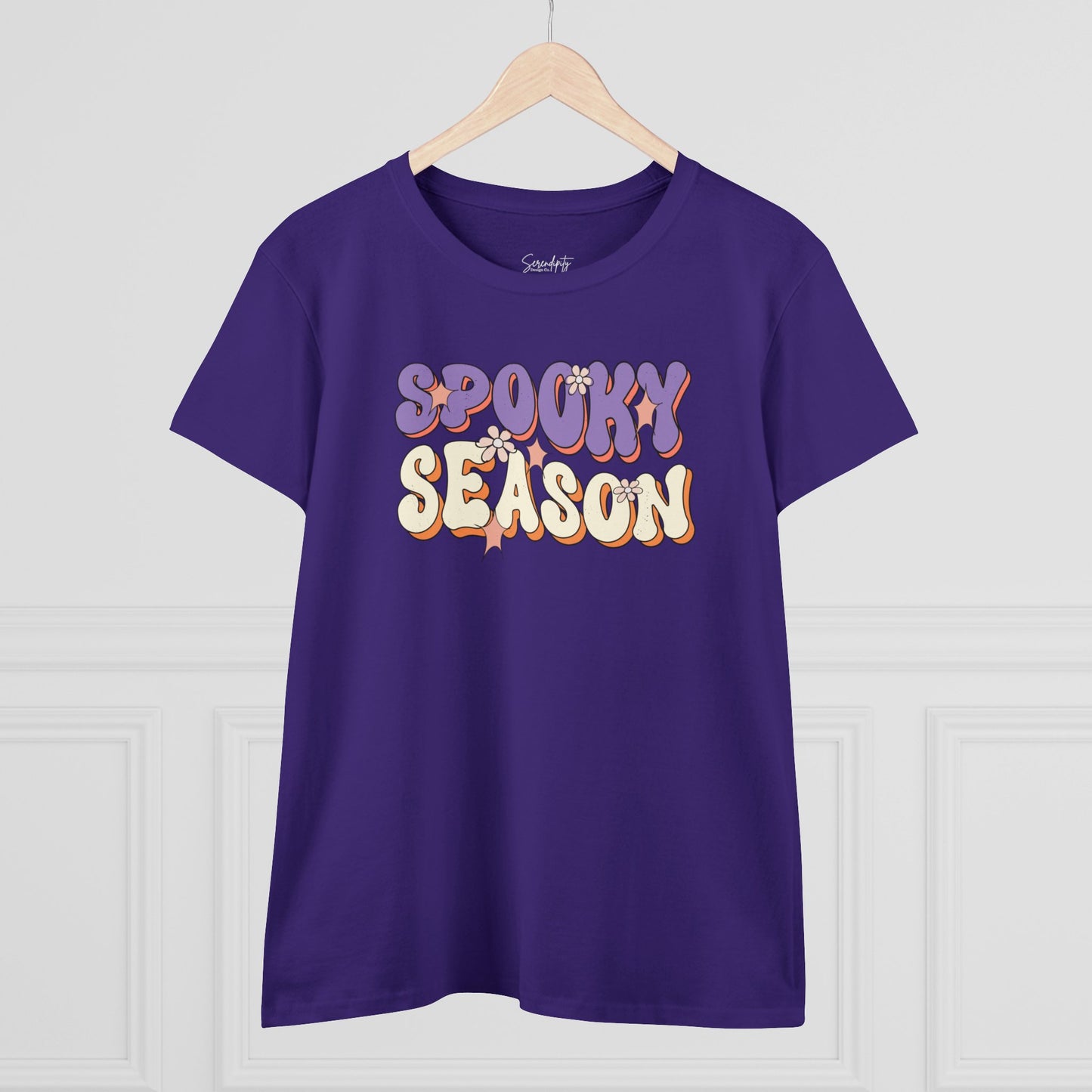 Spooky Season Girly Baby Tee