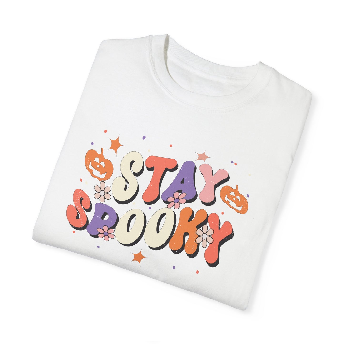 Stay Spooky Girly Comfort Colors Tee