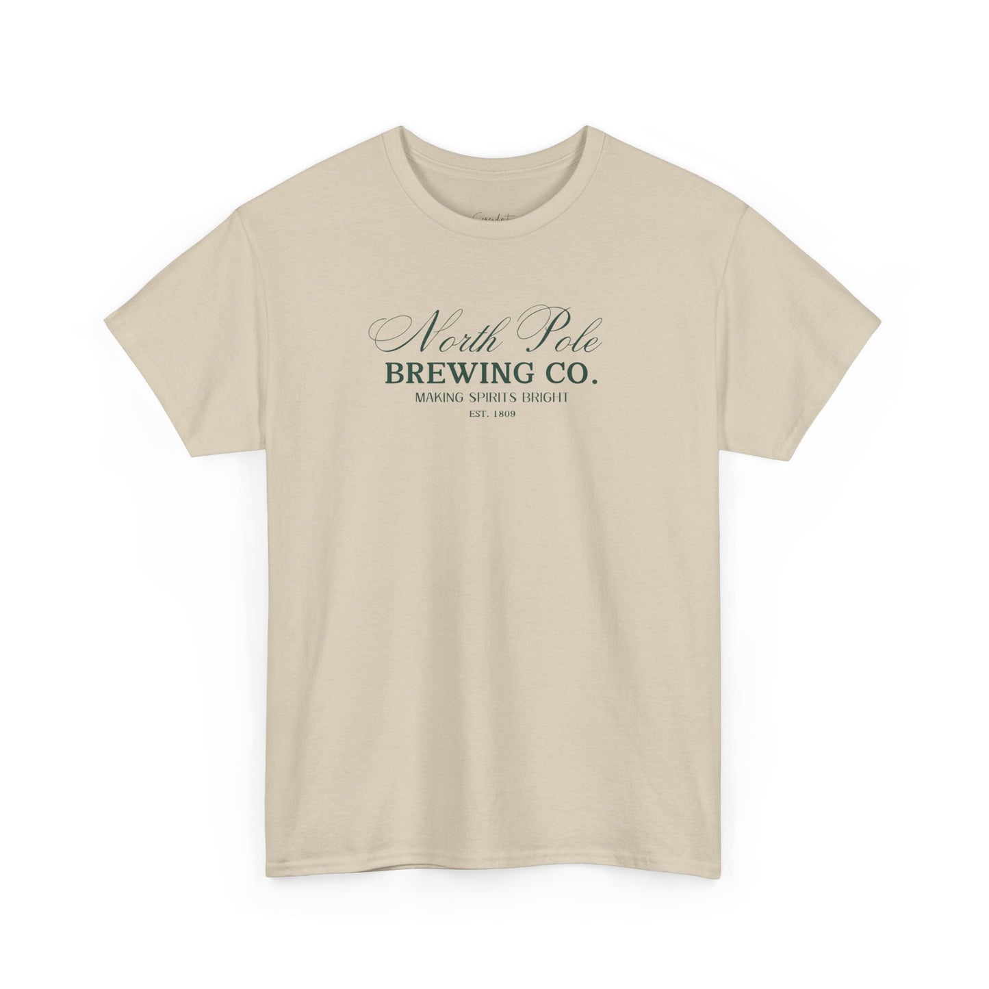 North Pole Brewing Co Green Unisex Tee