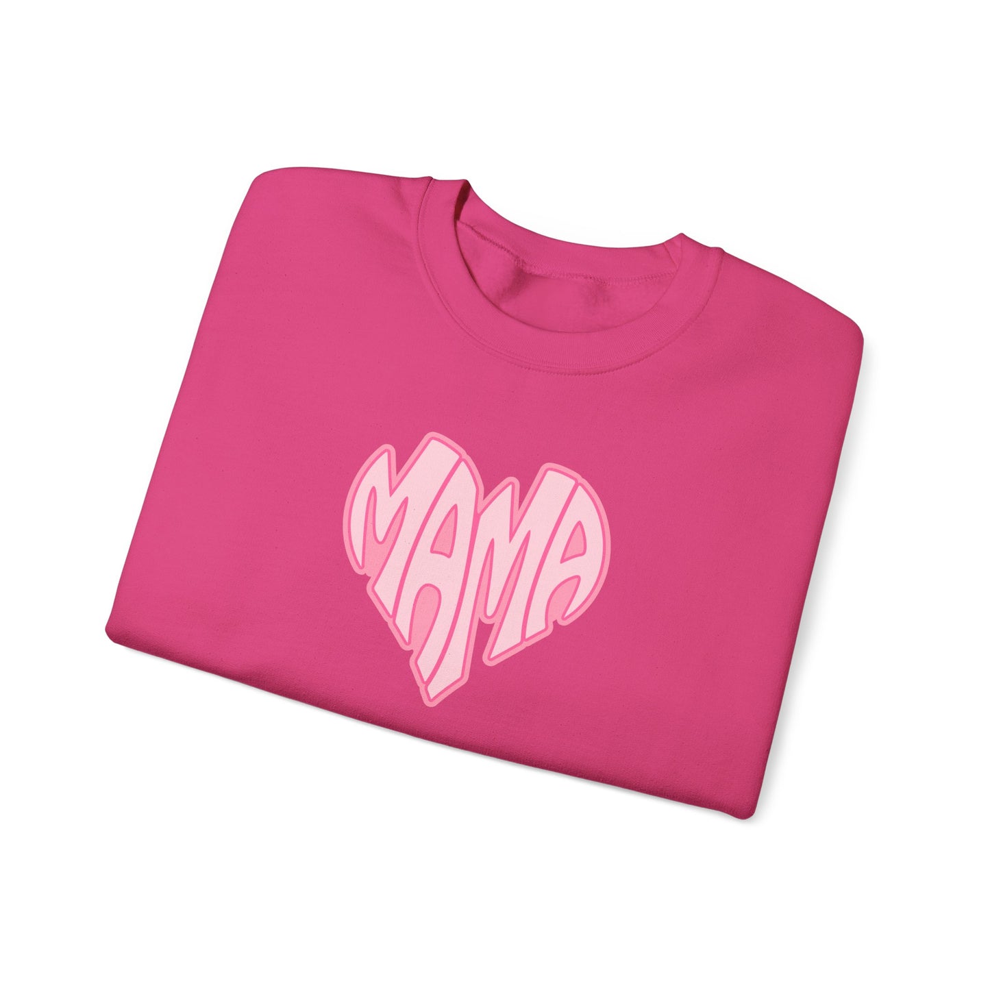 Mama Heart Crewneck Sweatshirt