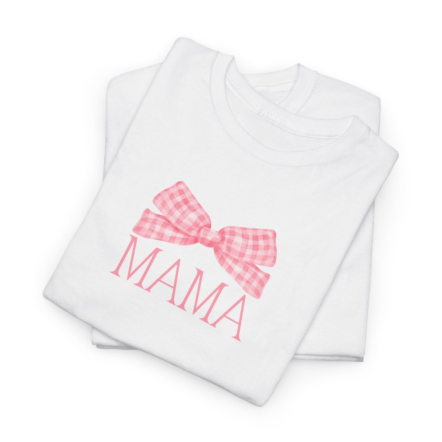 Mama Pink Bow Unisex Tee