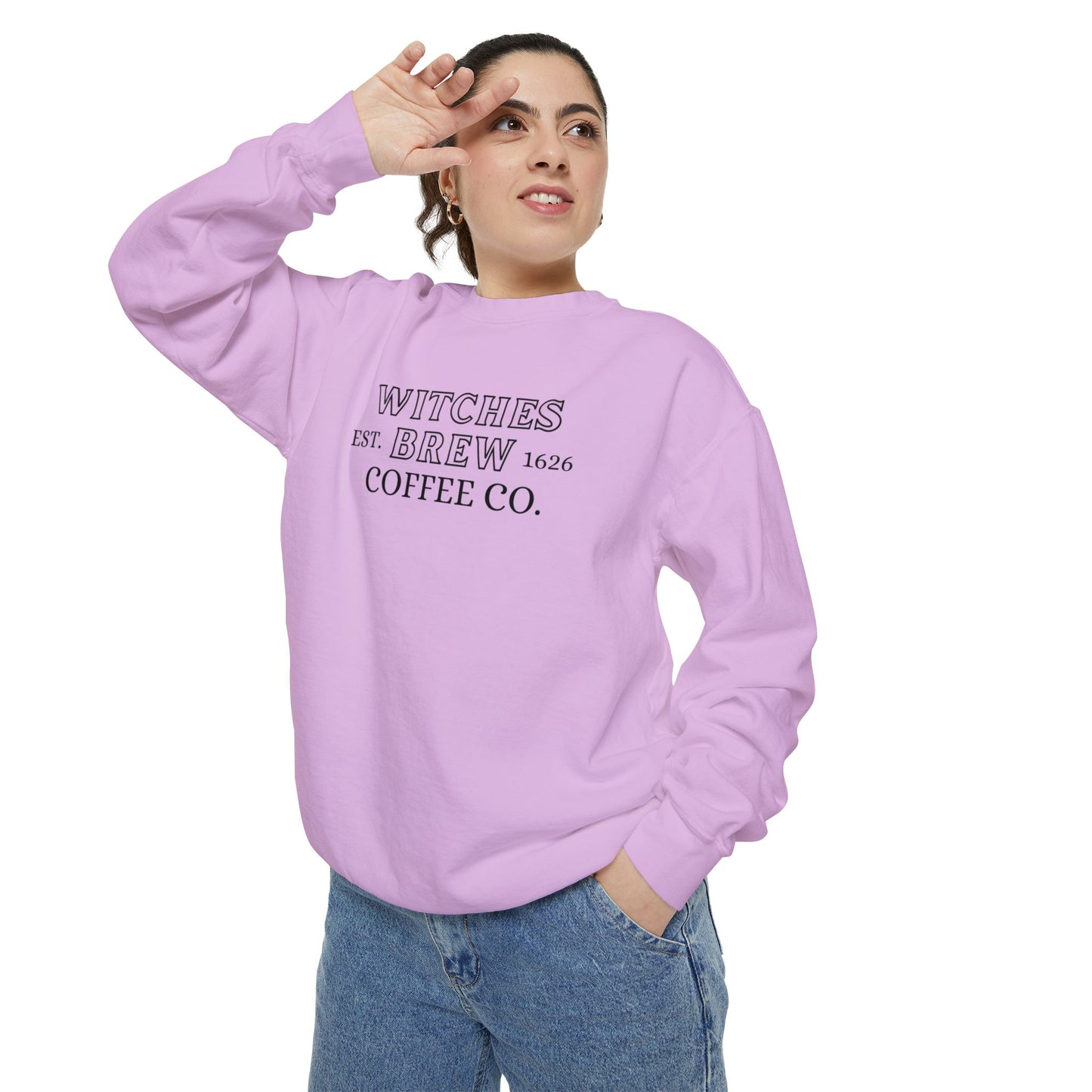 Witches Brew Coffee Co Comfort Colors Sweatshirt