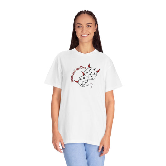 Devils Roll The Dice Comfort Colors Tee