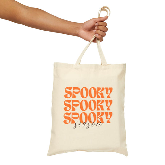 Spooky Season Cotton Tote Bag