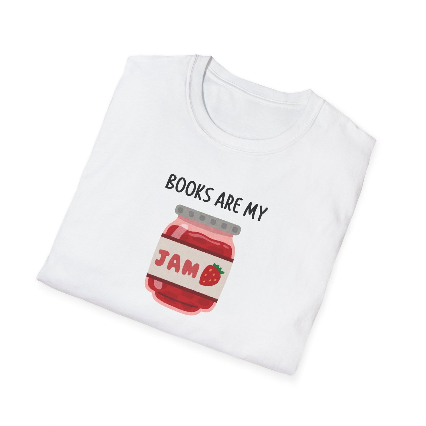 Books Are My Jam Soft Style Tee