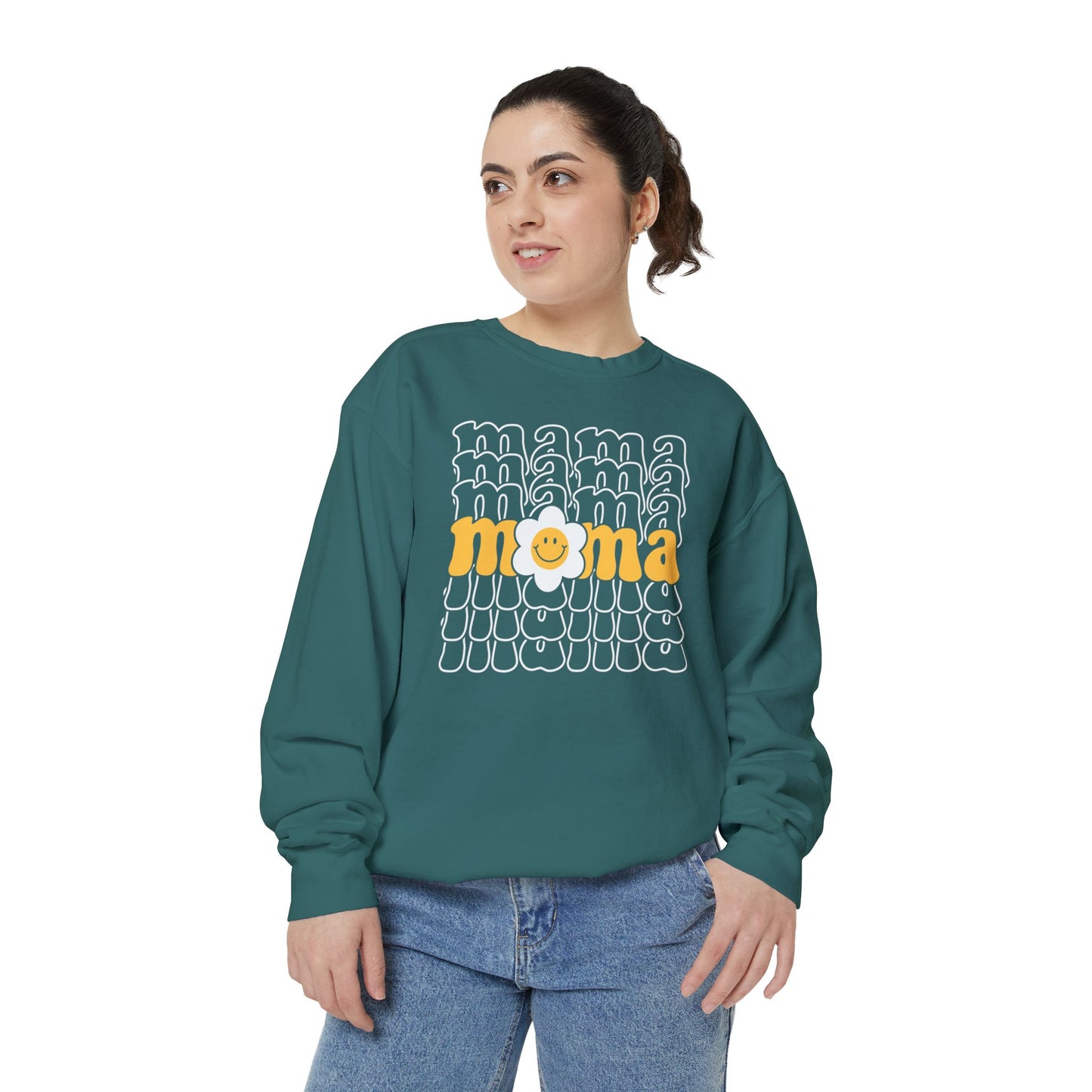 Mama Daisy Comfort Colors Sweatshirt