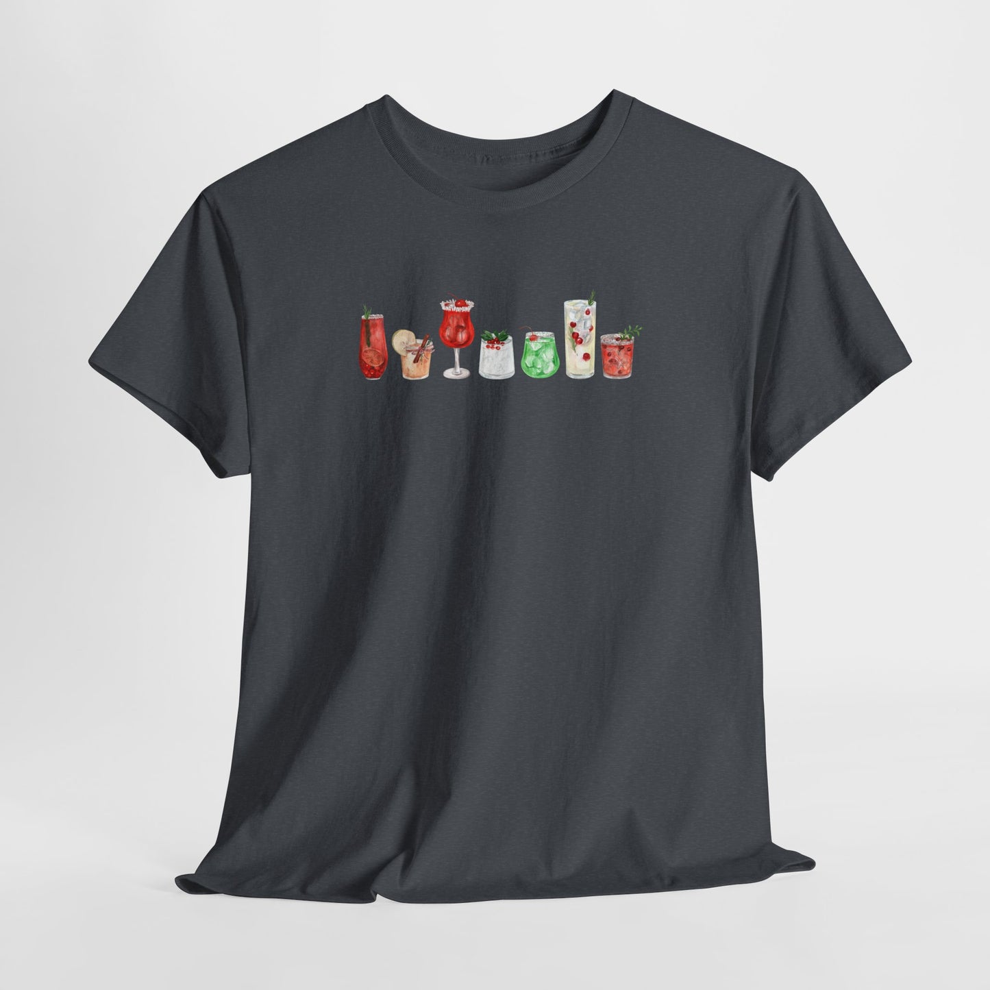 Christmas Cocktails Unisex Tee