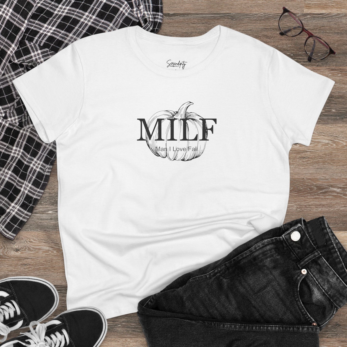 MILF (Man I Love Fall) Baby Tee