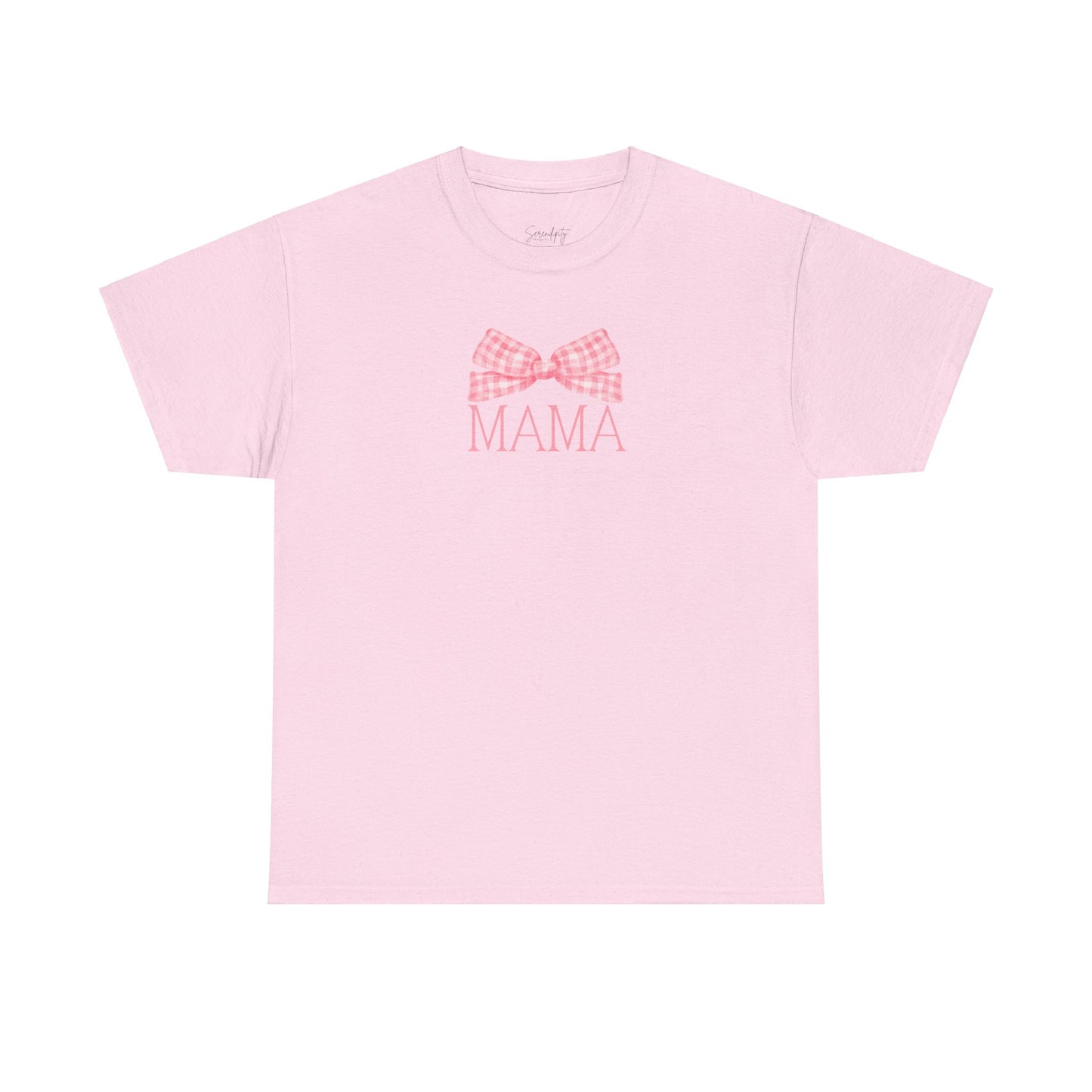 Mama Pink Bow Unisex Tee