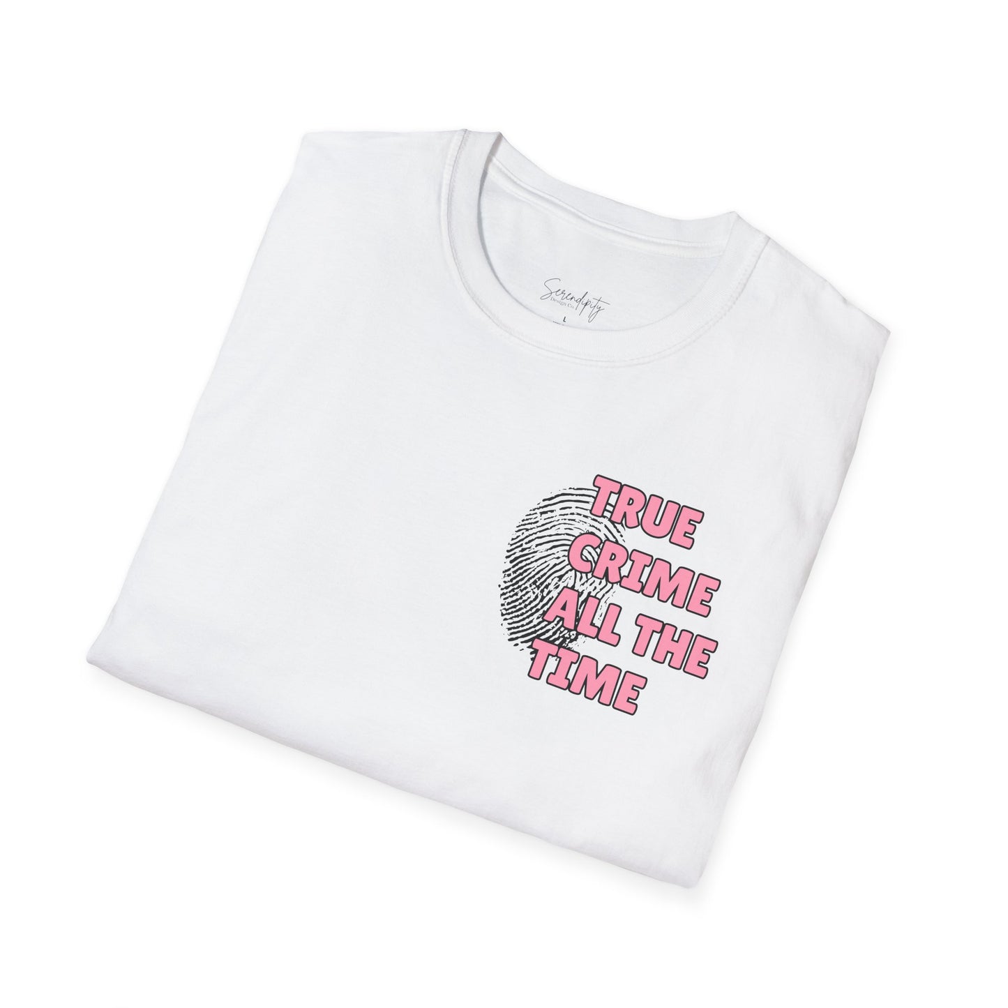 True Crime All The Time Soft Style Tee