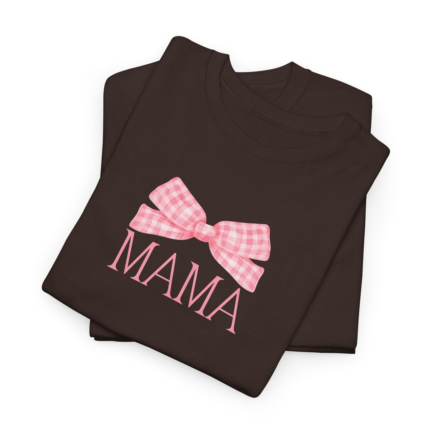 Mama Pink Bow Unisex Tee