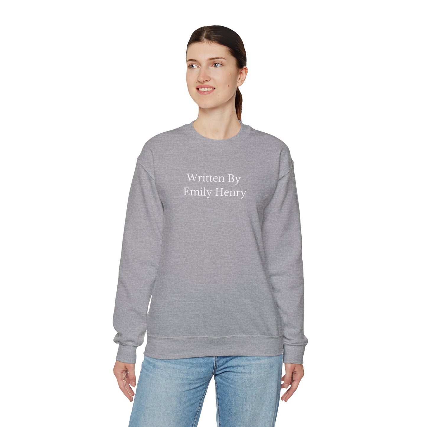 Written by Emily Henry Unisex Crewneck