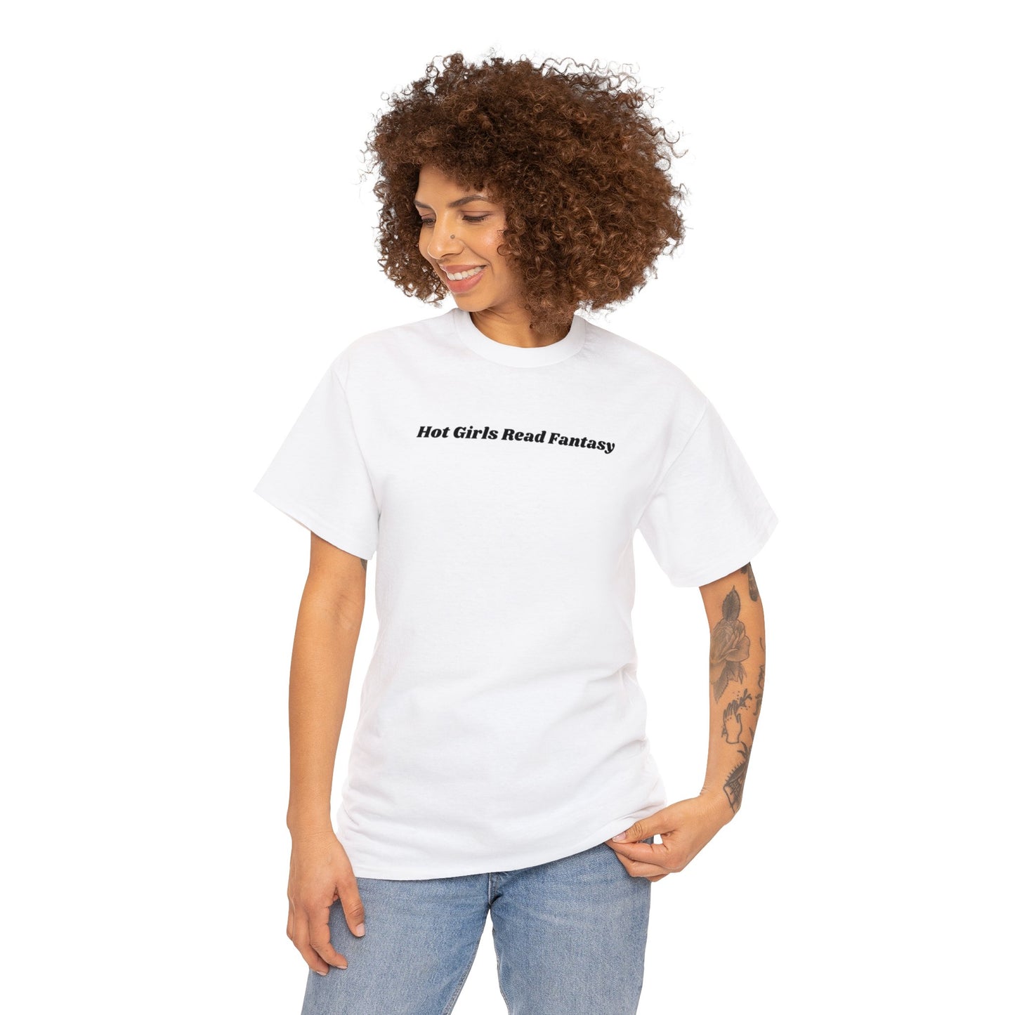 Hot Girls Read Fantasy Unisex Tee