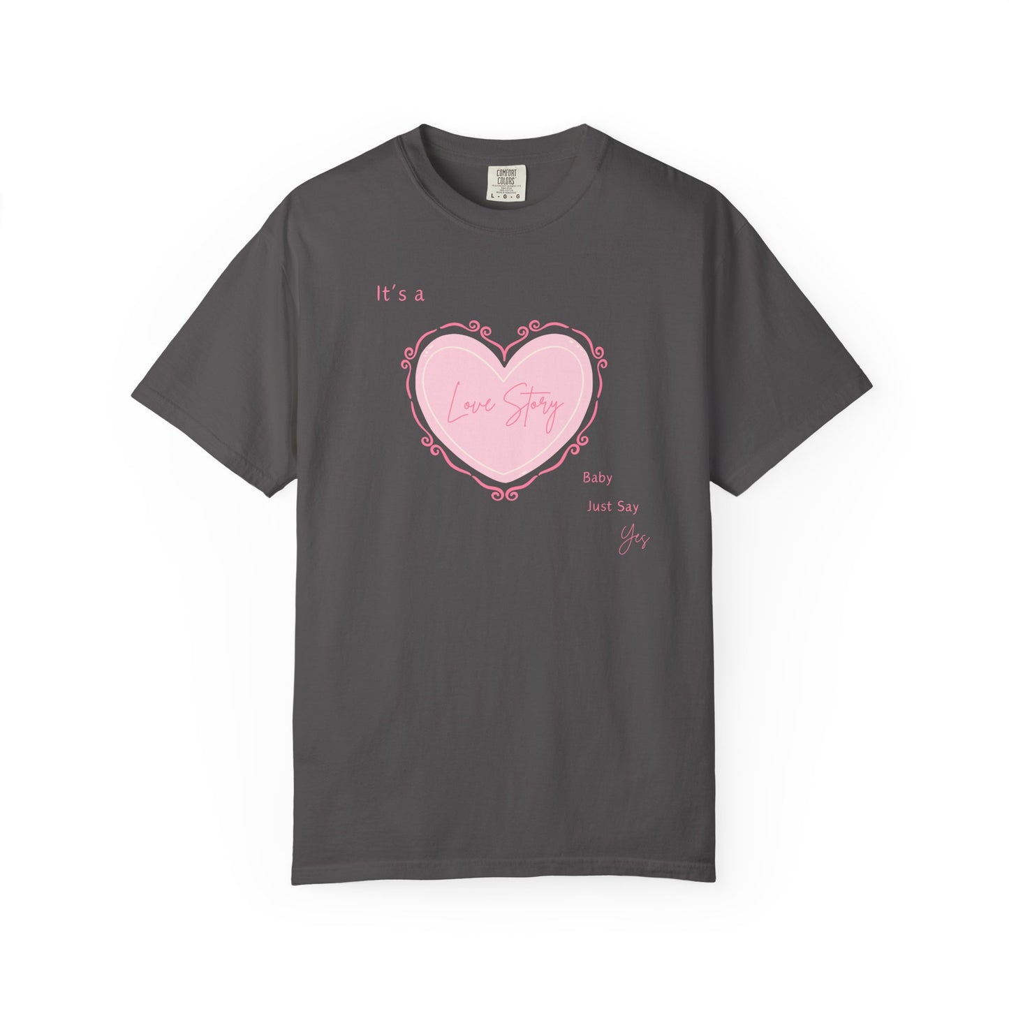 Love Story Coquette Comfort Colors Tee