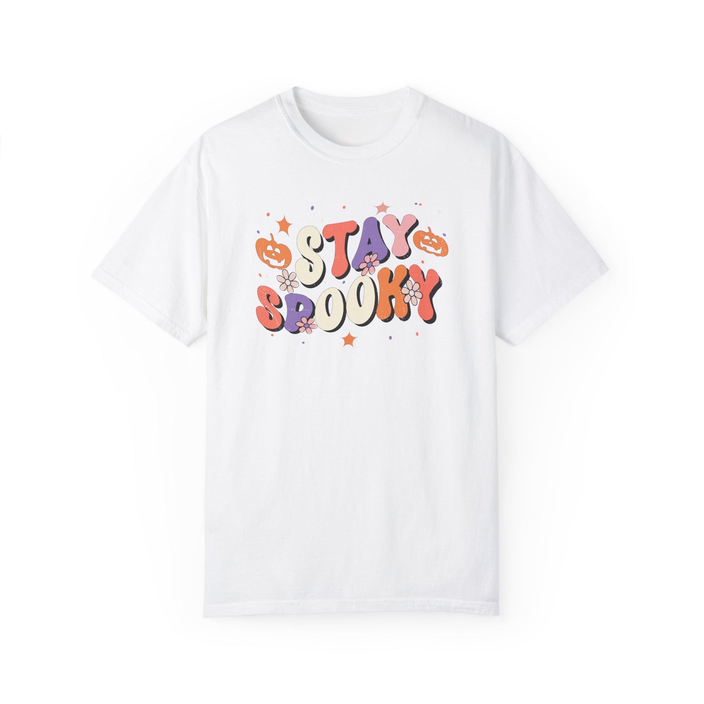 Stay Spooky Girly Comfort Colors Tee