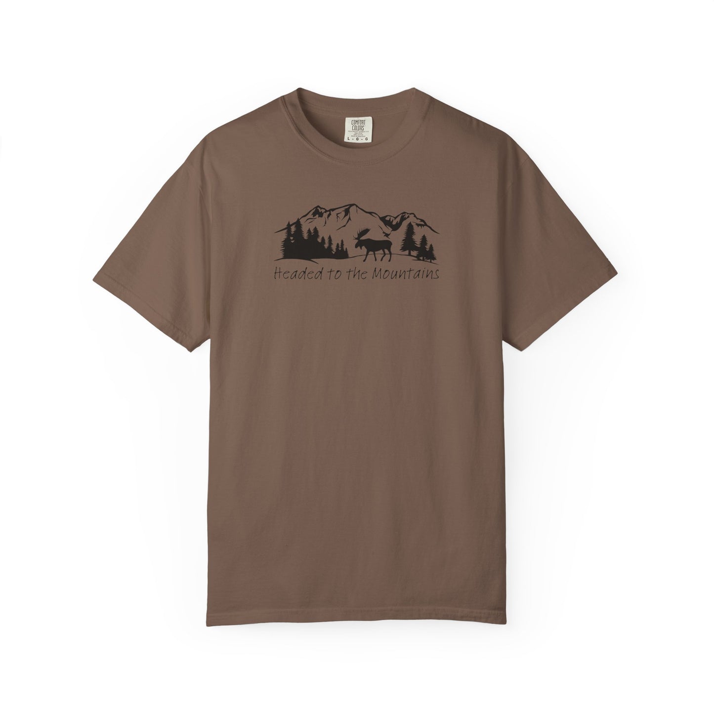 Headed to the Mountains Comfort Colors Tee