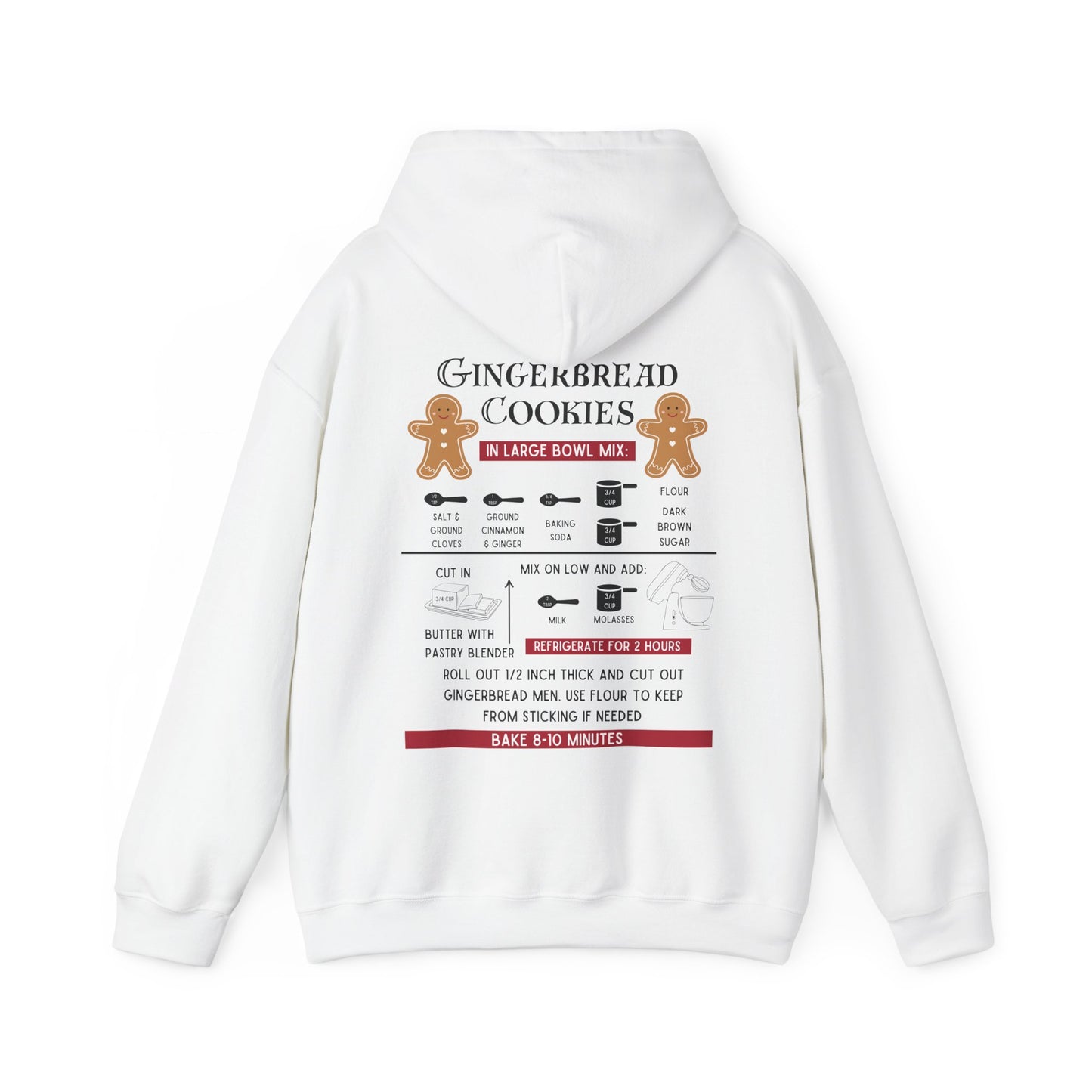 Gingerbread Cookie Recipe Unisex Hoodie